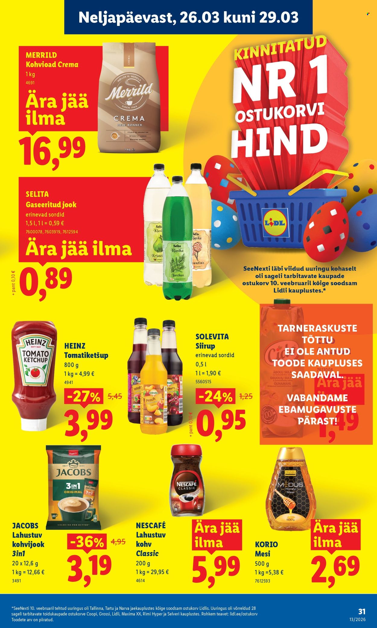 Lidl kliendileht - 23.03.2026 - 29.03.2026. Lehekülg 29