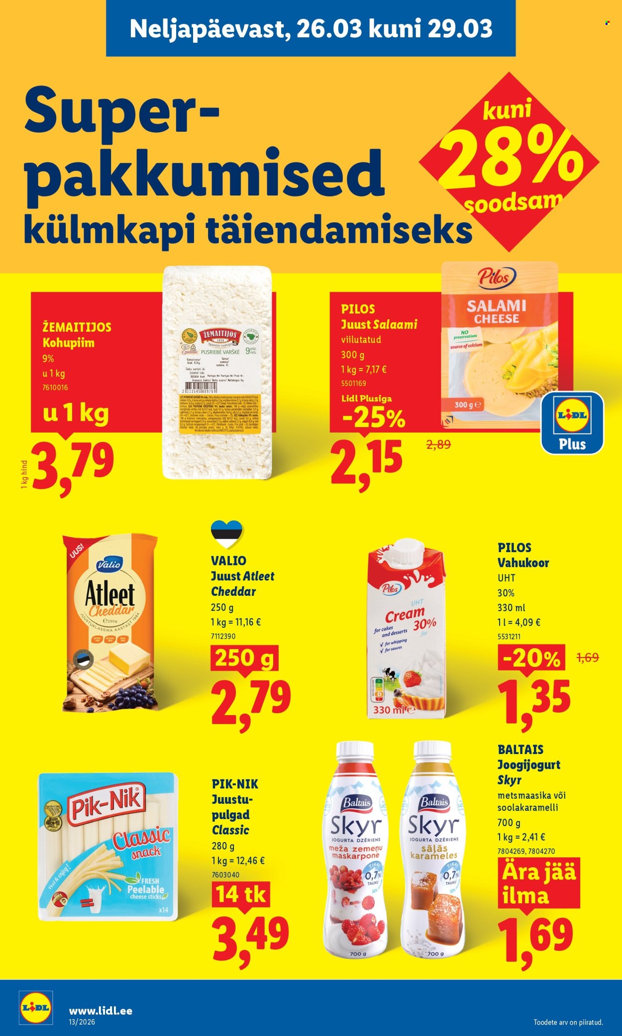 Lidl kliendileht - 23.03.2026 - 29.03.2026. Lehekülg 30