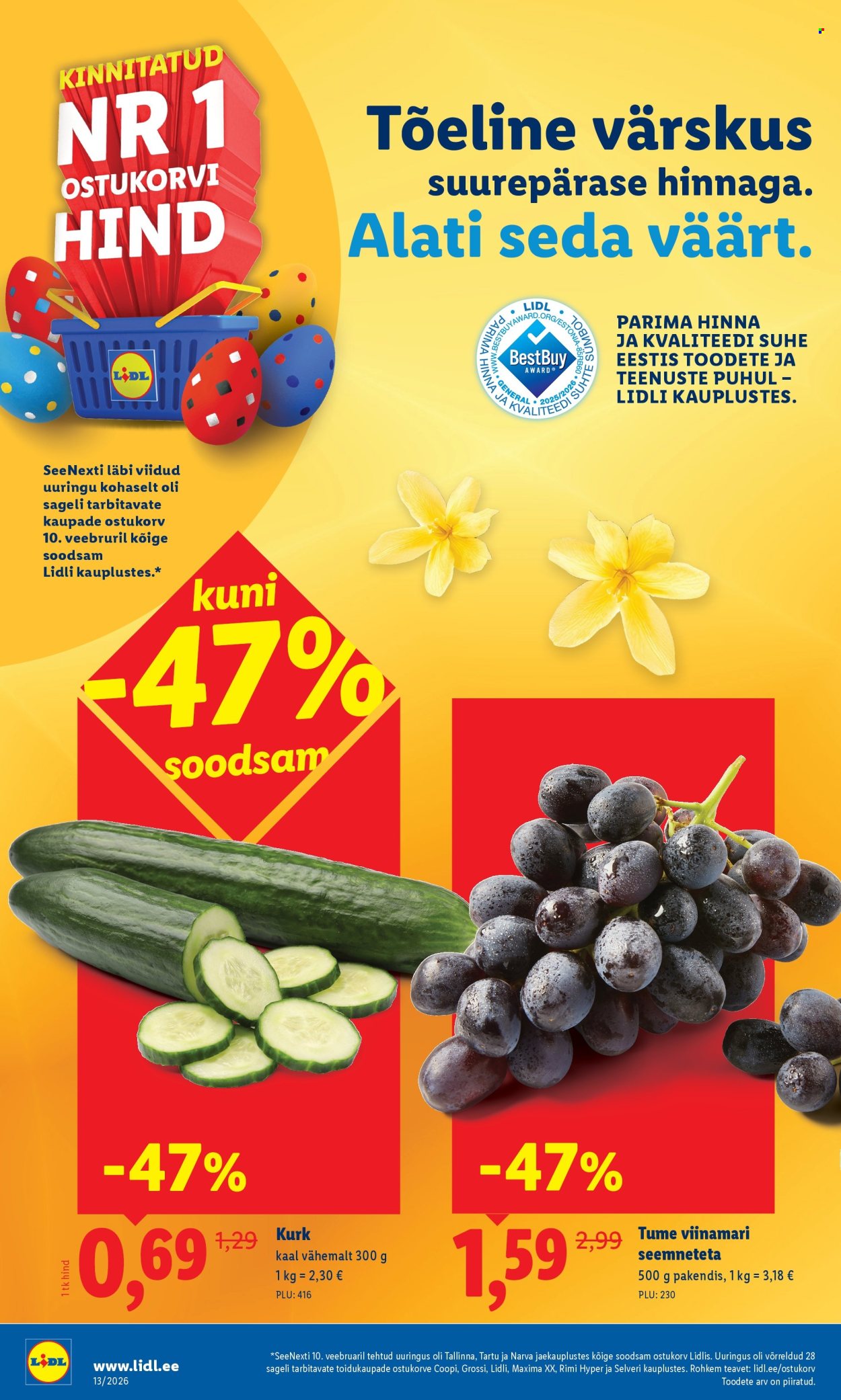 Lidl kliendileht - 23.03.2026 - 29.03.2026. Lehekülg 34