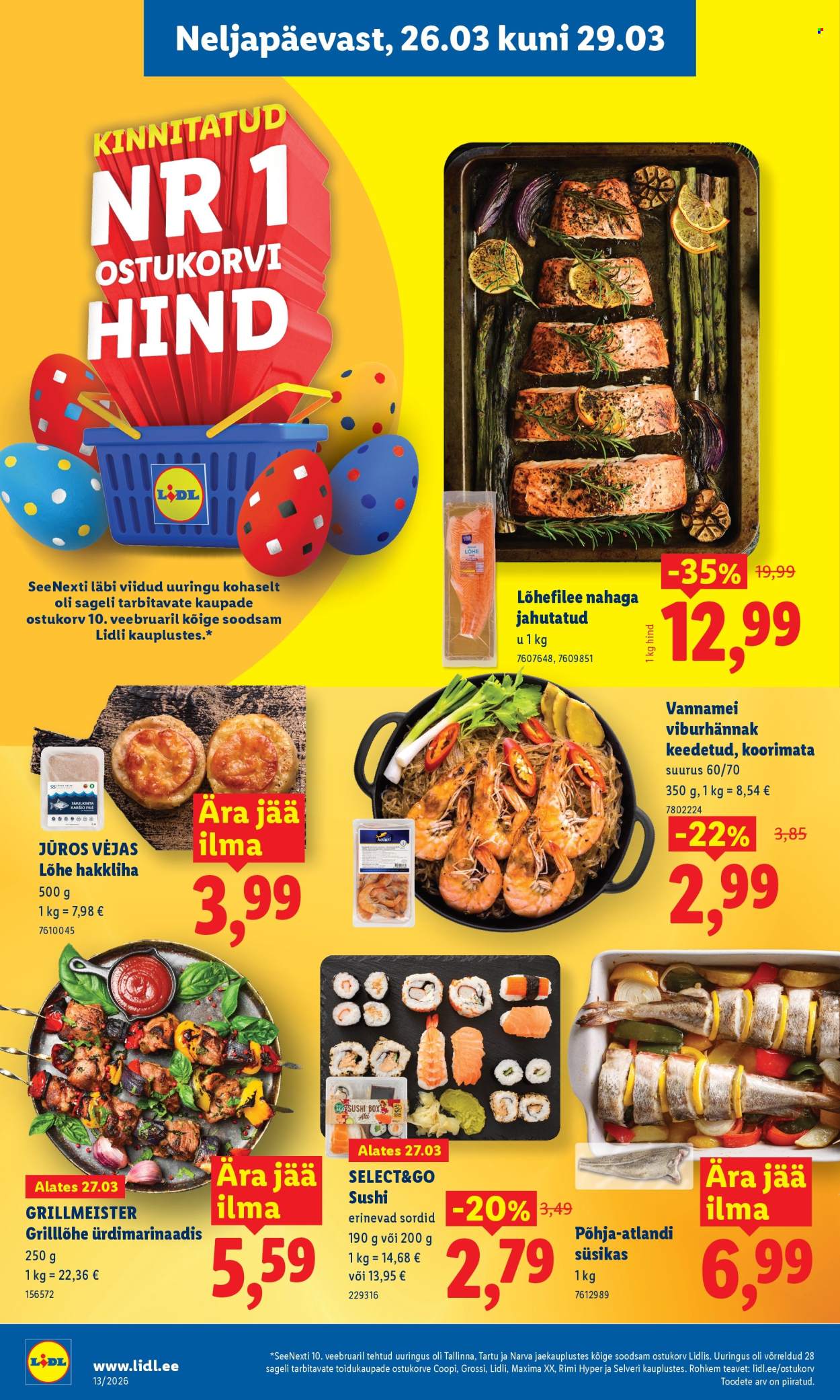 Lidl kliendileht - 23.03.2026 - 29.03.2026. Lehekülg 36