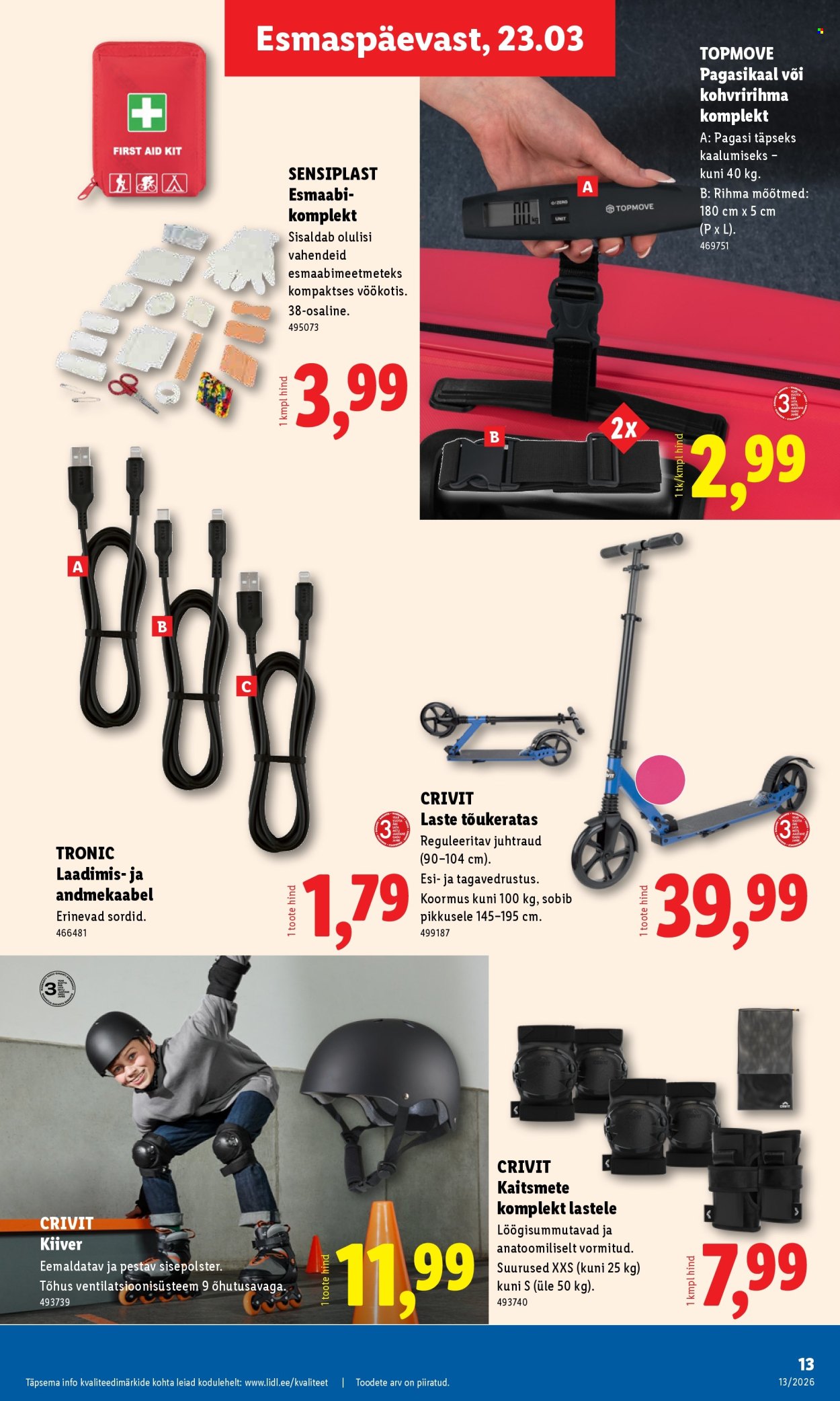 Lidl kliendileht - 23.03.2026 - 29.03.2026. Lehekülg 13