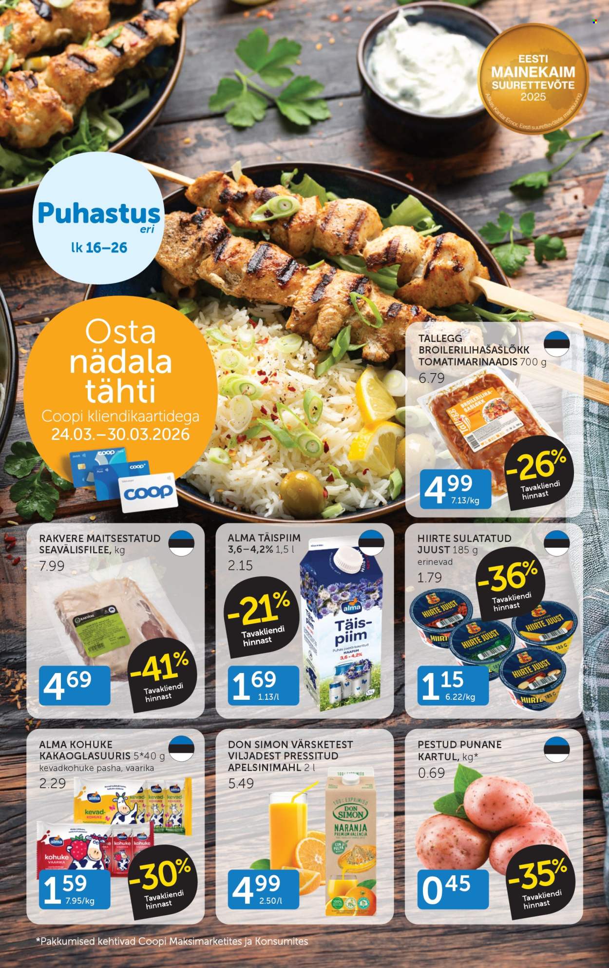 Coop kliendileht - 24.03.2026 - 30.03.2026. Lehekülg 1