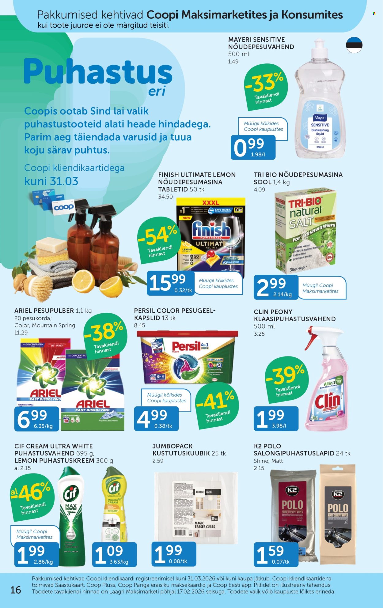 Coop kliendileht - 24.03.2026 - 30.03.2026. Lehekülg 16