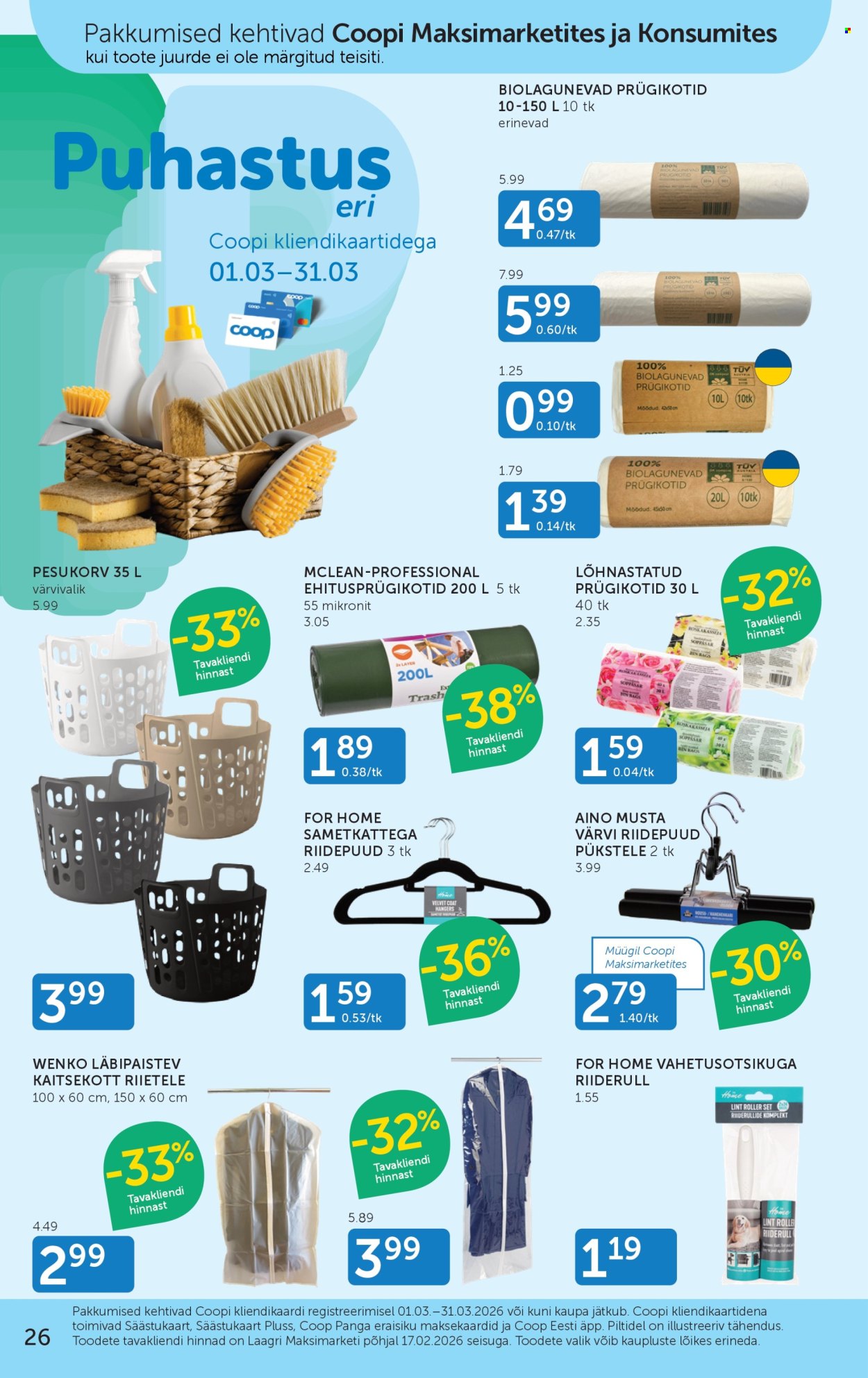 Coop kliendileht - 24.03.2026 - 30.03.2026. Lehekülg 26