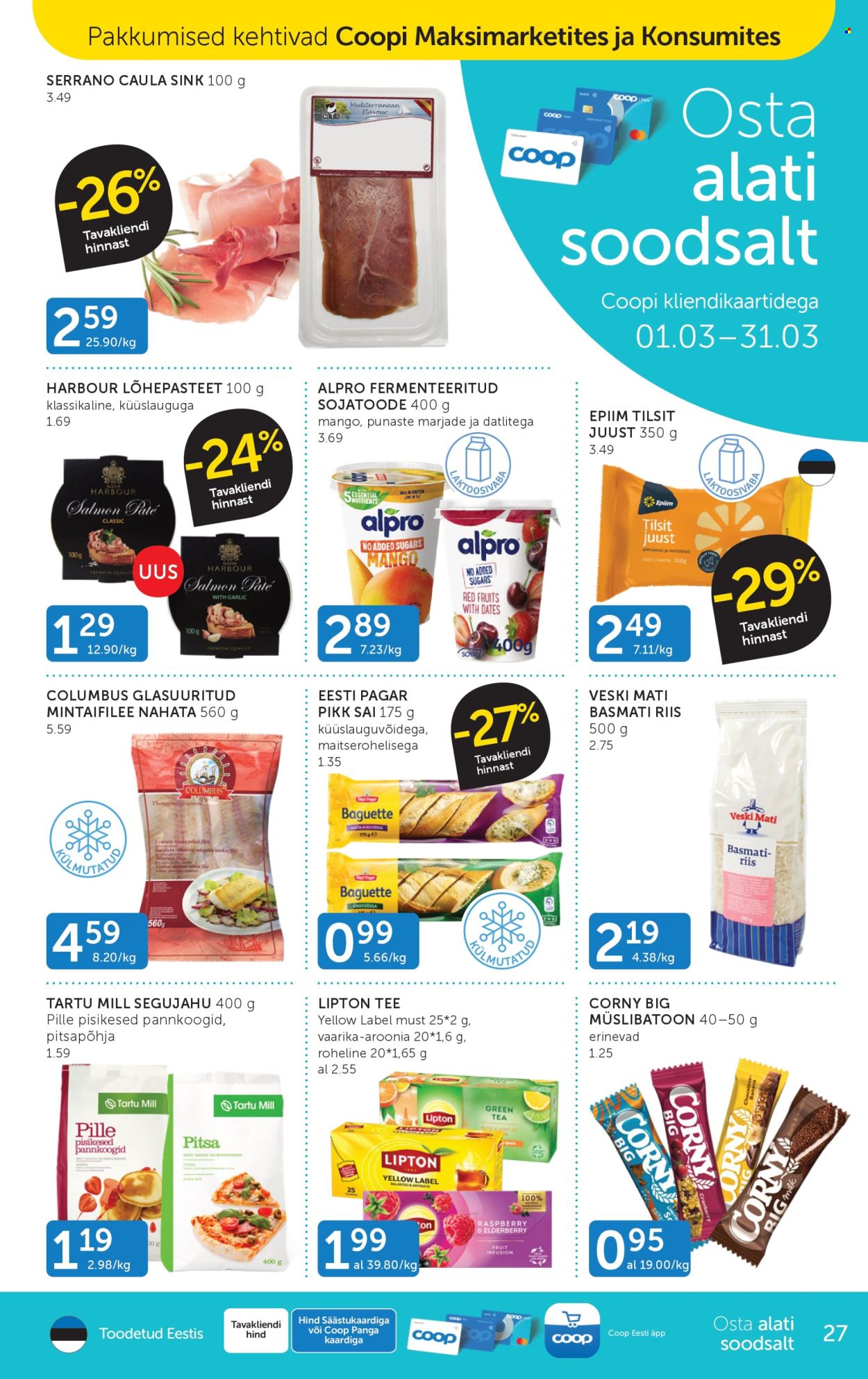 Coop kliendileht - 24.03.2026 - 30.03.2026. Lehekülg 27