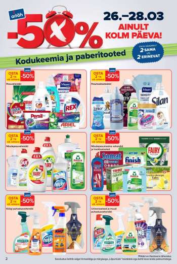 Kaupluse Maxima kliendileht - 26.03.2026 - 28.03.2026.