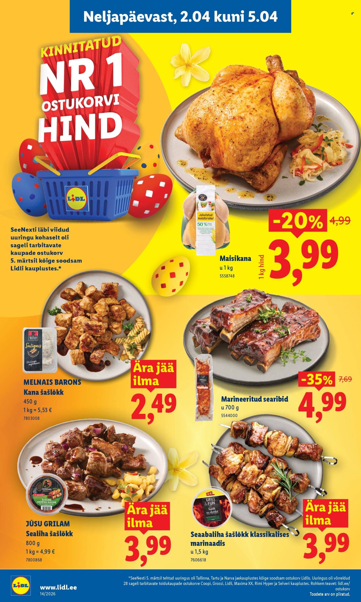 Lidl kliendileht - 30.03.2026 - 05.04.2026. Lehekülg 32