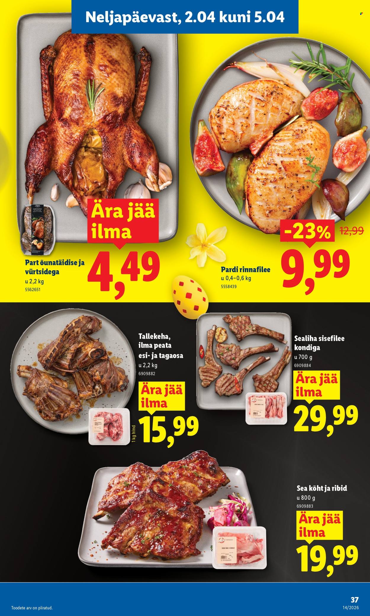 Lidl kliendileht - 30.03.2026 - 05.04.2026. Lehekülg 33