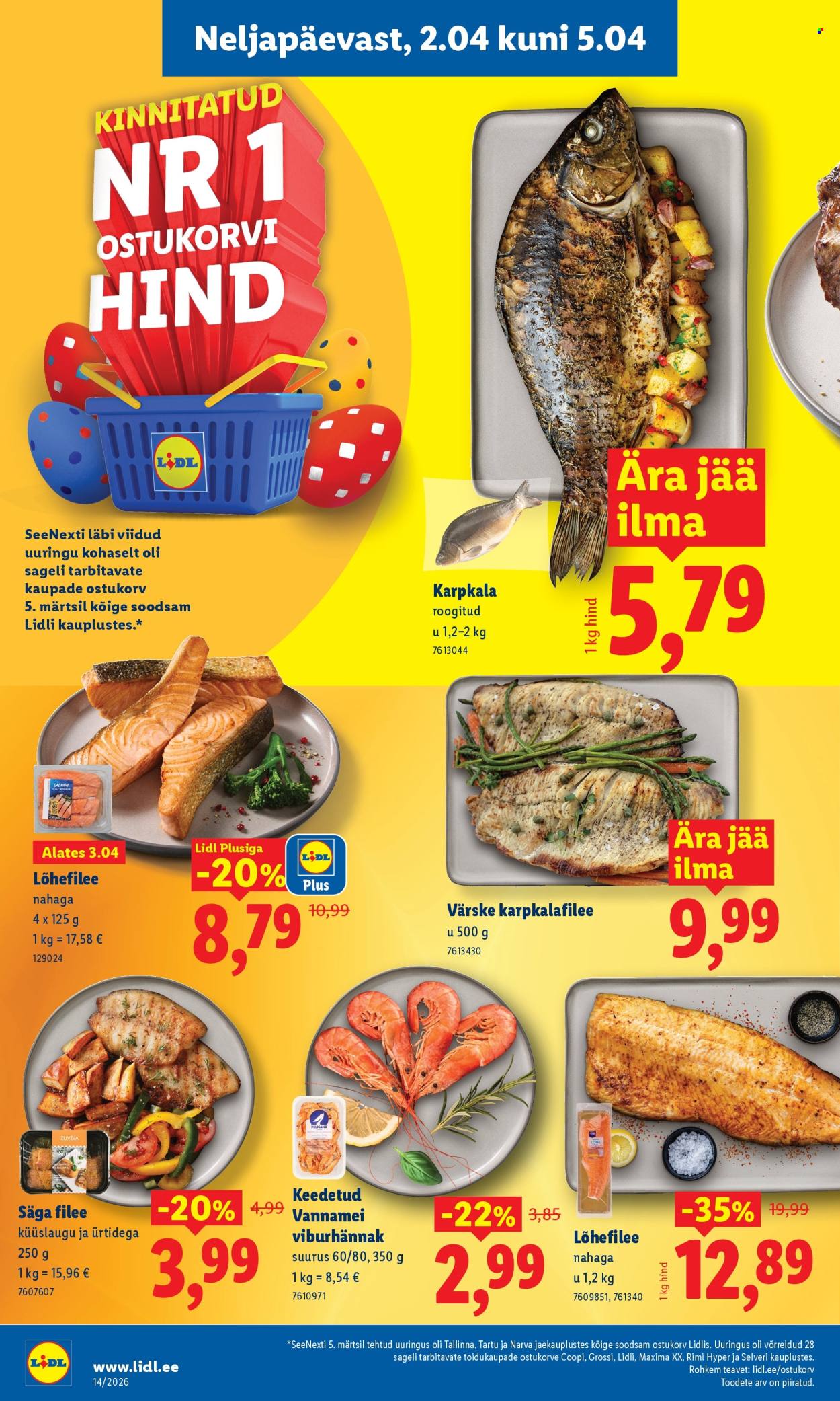 Lidl kliendileht - 30.03.2026 - 05.04.2026. Lehekülg 34