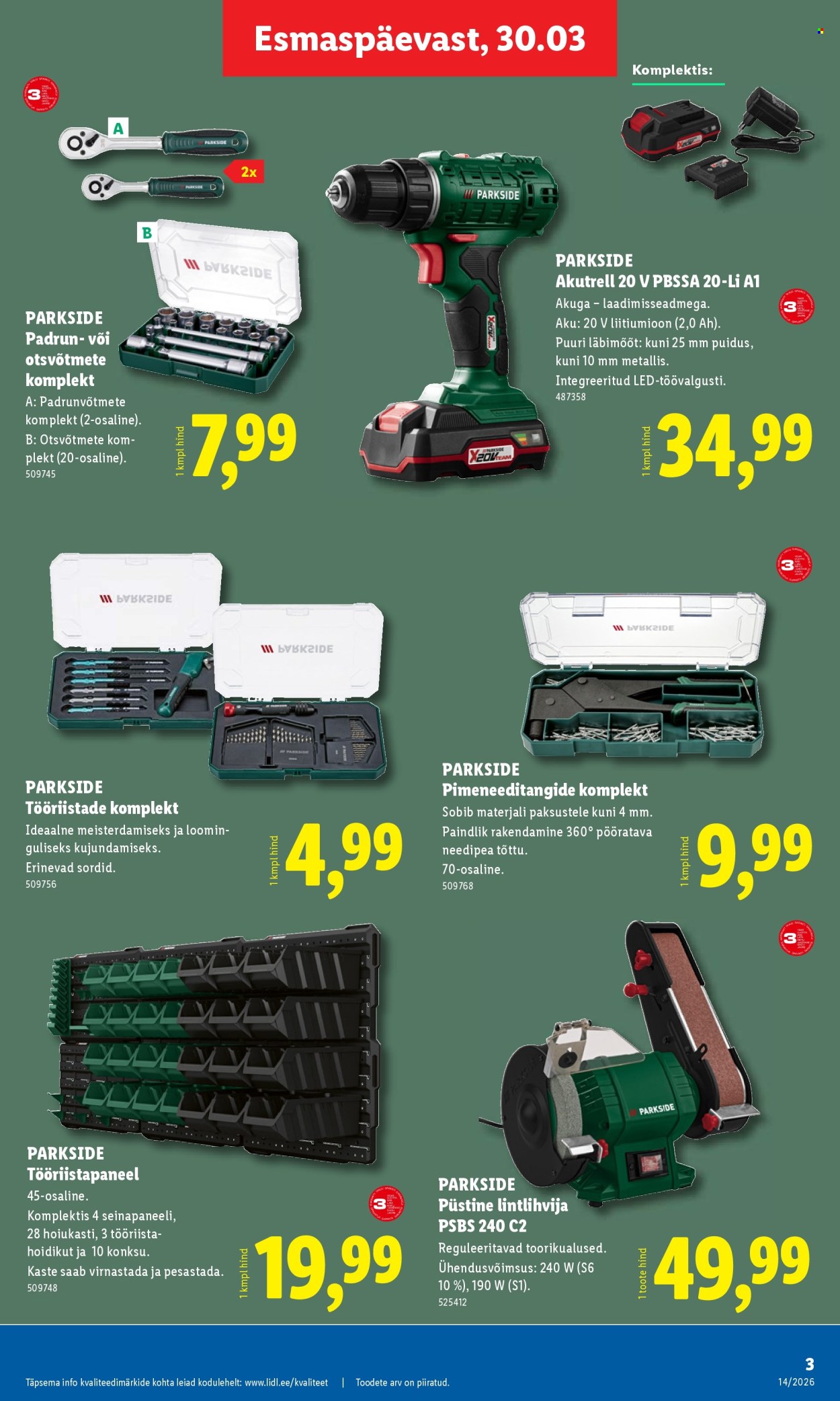 Lidl kliendileht - 30.03.2026 - 05.04.2026. Lehekülg 3