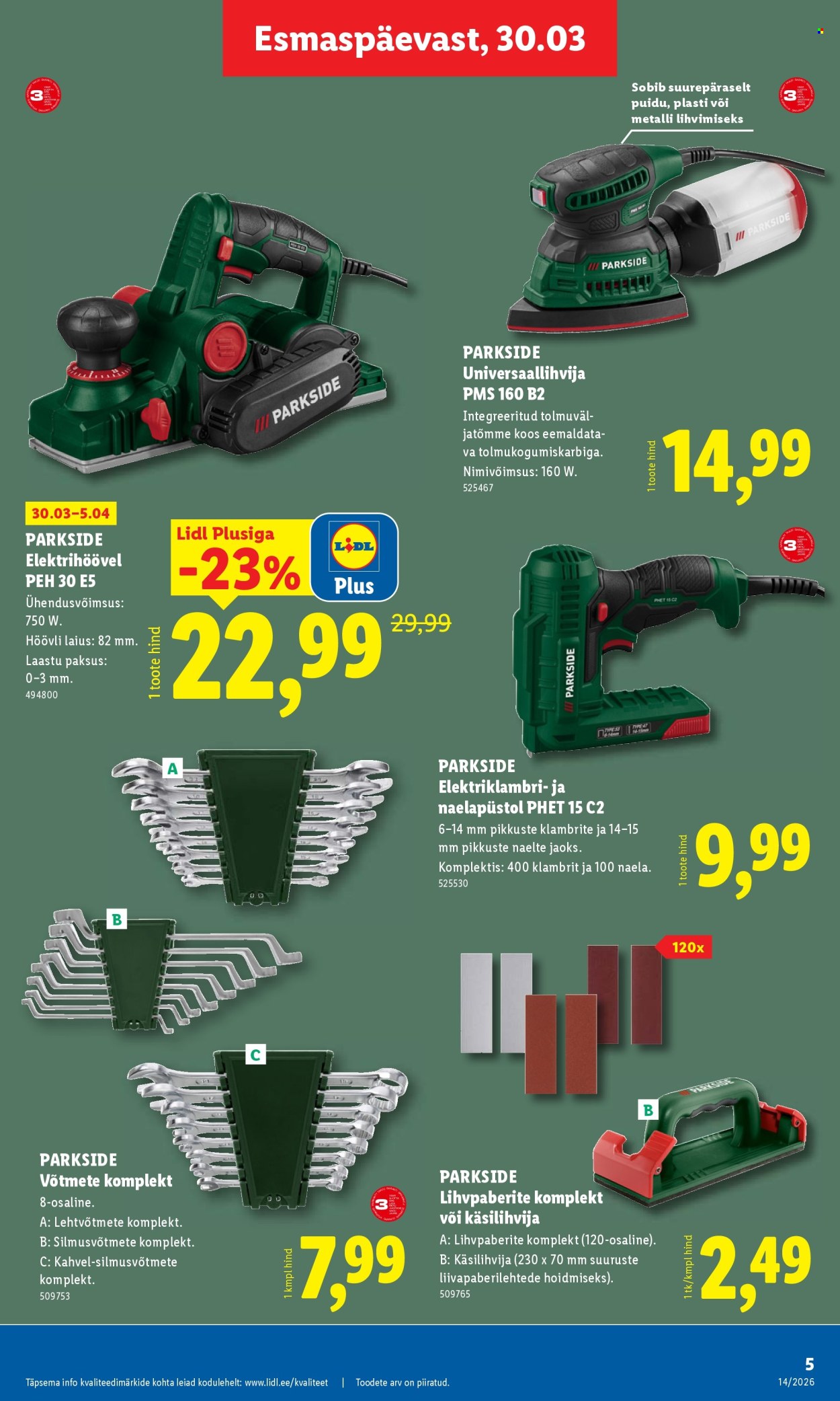 Lidl kliendileht - 30.03.2026 - 05.04.2026. Lehekülg 5