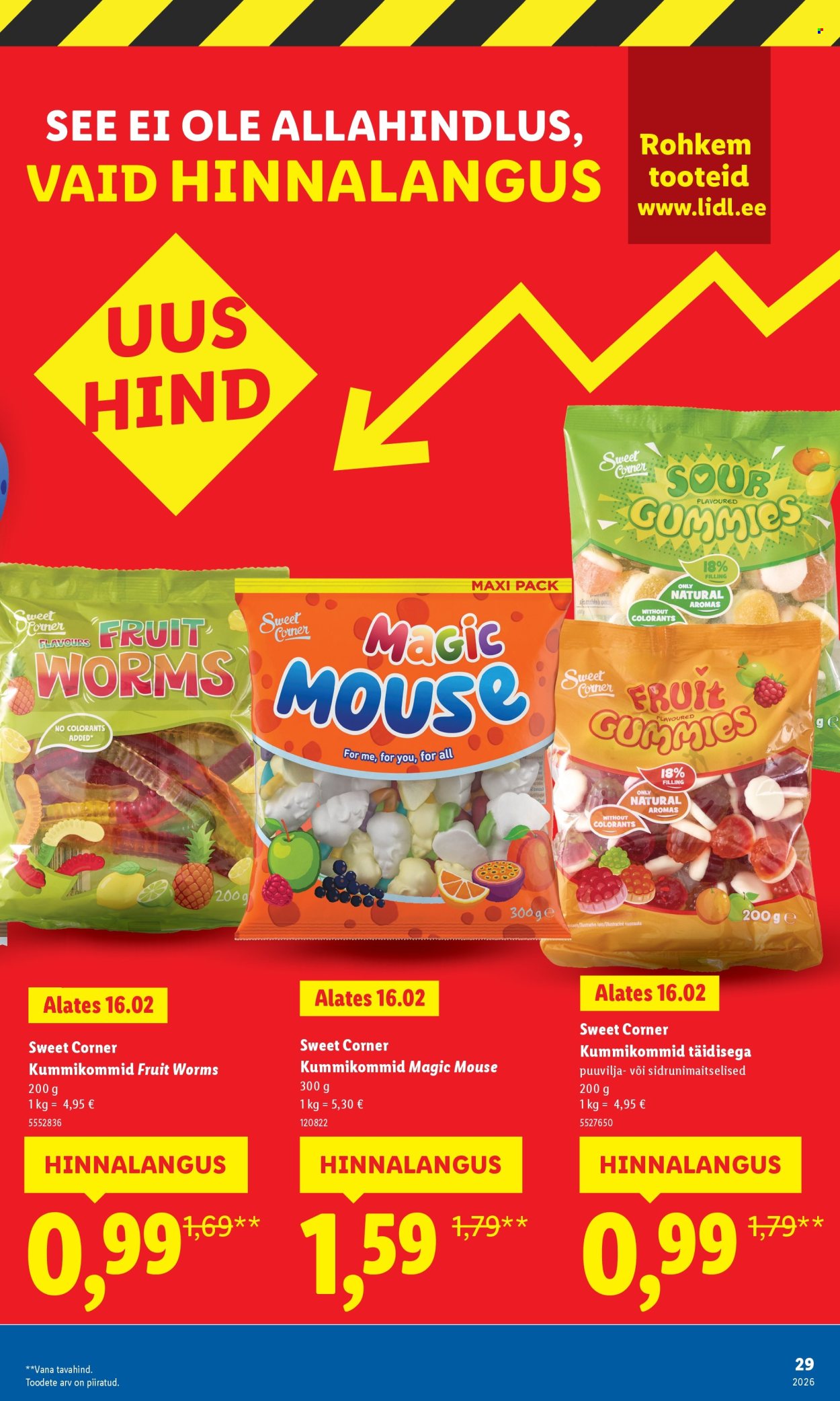 Lidl kliendileht. Lehekülg 29