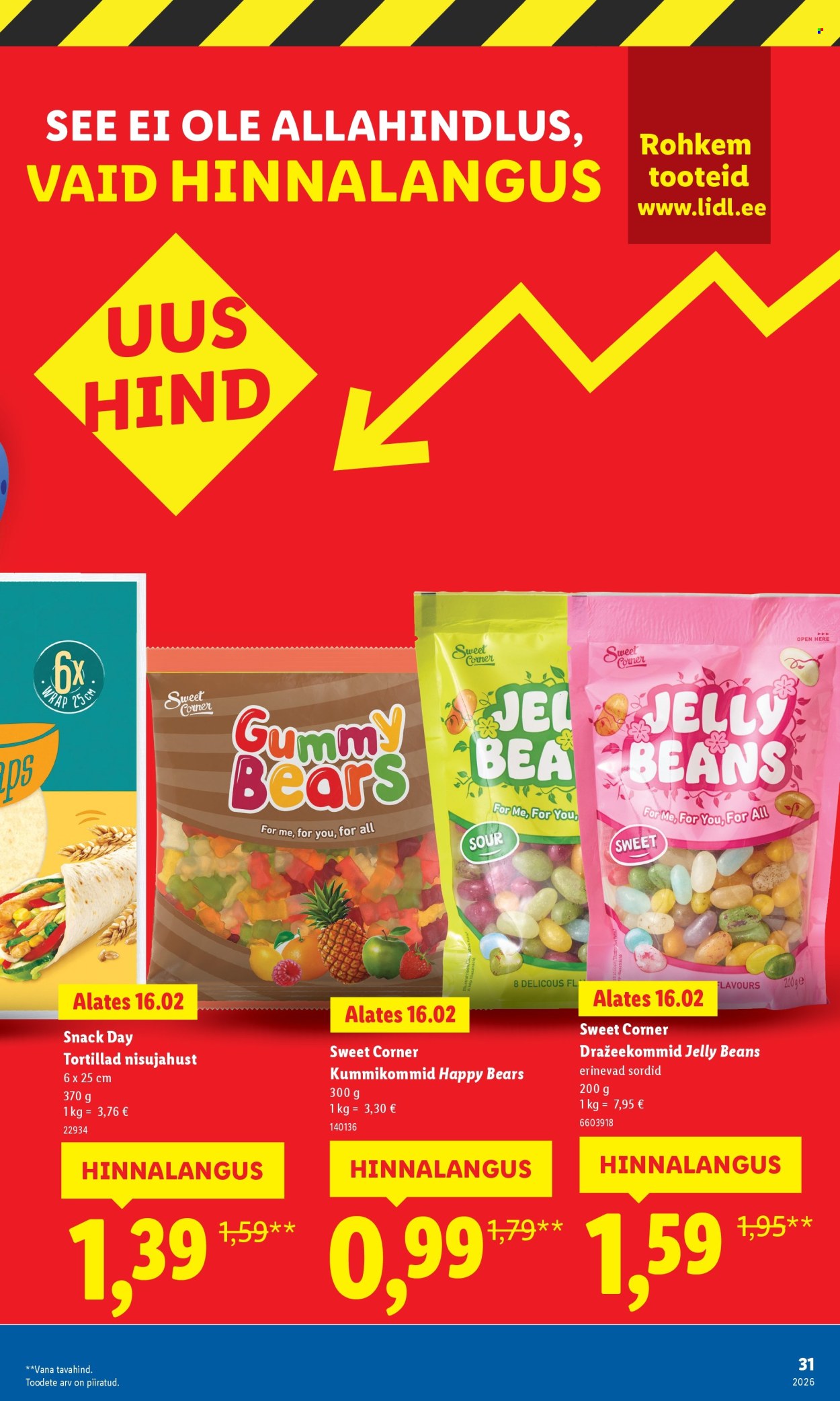 Lidl kliendileht. Lehekülg 31