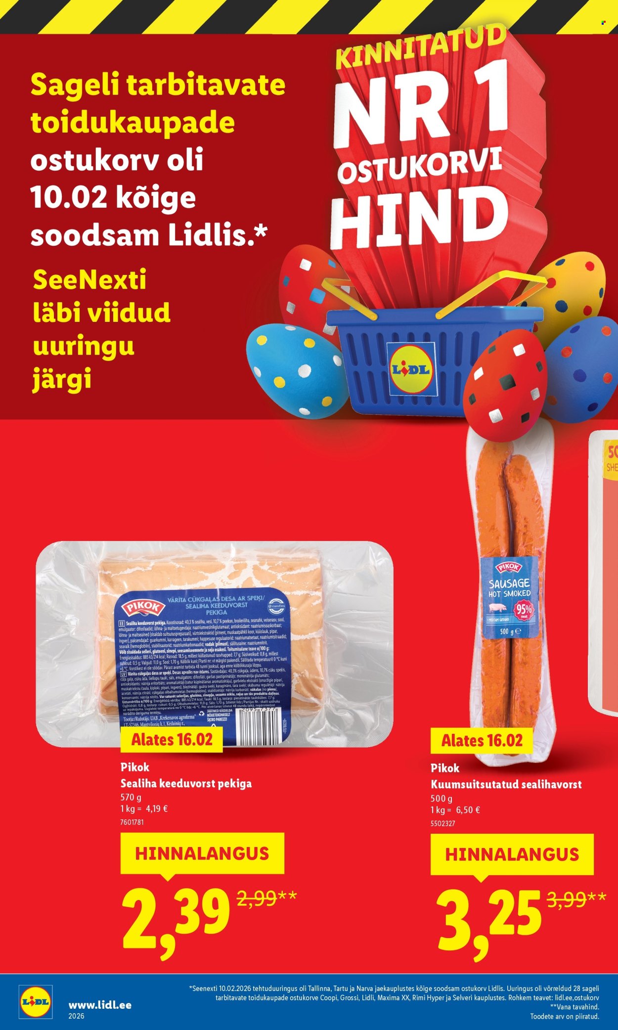 Lidl kliendileht. Lehekülg 32