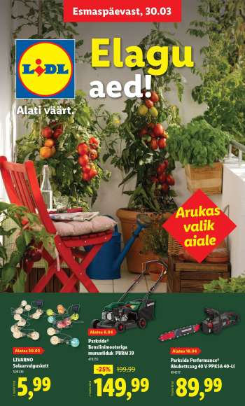 Kaupluse Lidl kliendileht.