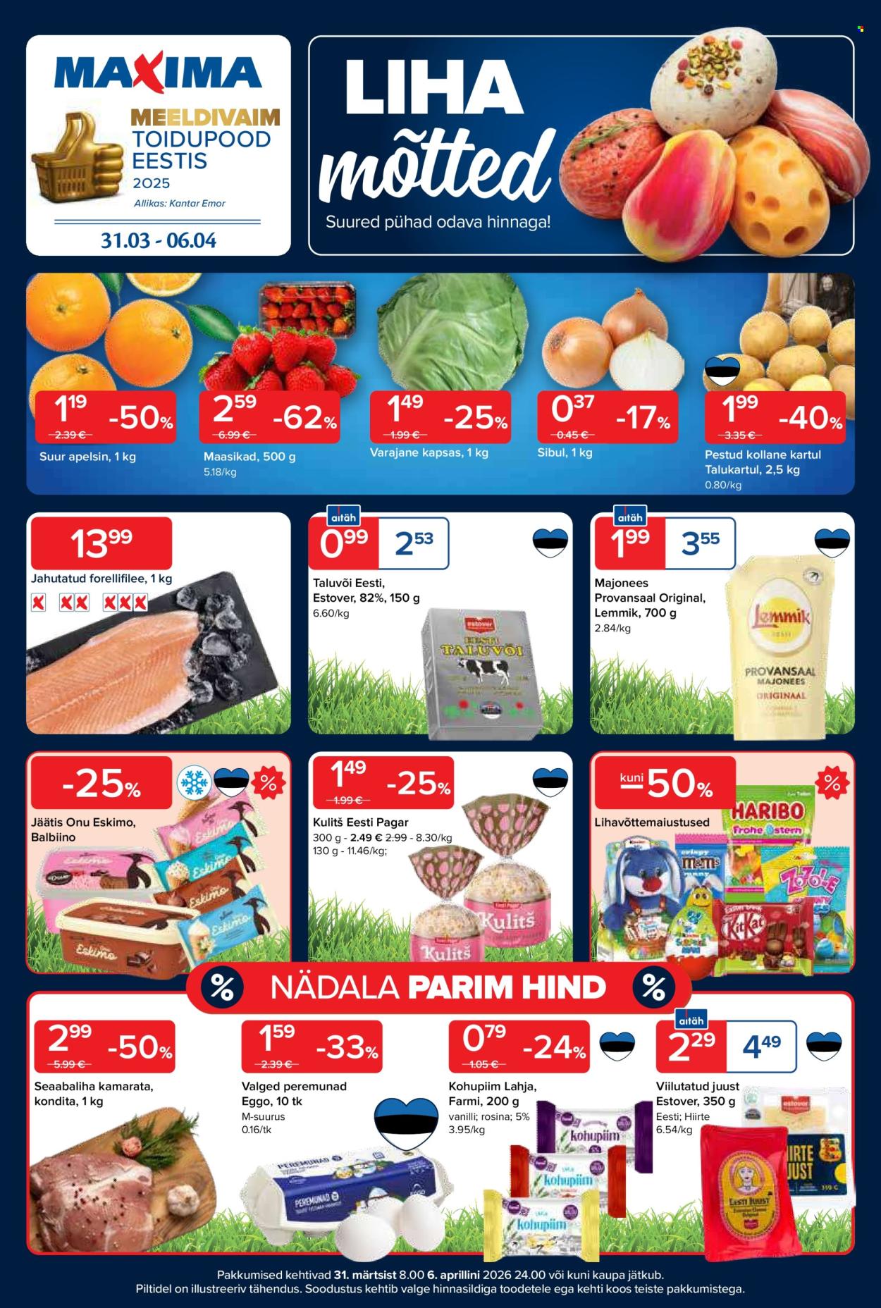 Maxima kliendileht - 31.03.2026 - 06.04.2026. Lehekülg 1