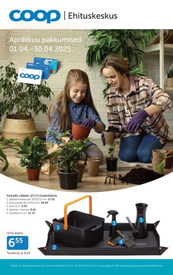 Kaupluse Coop kliendileht - 01.04.2026 - 30.04.2026.
