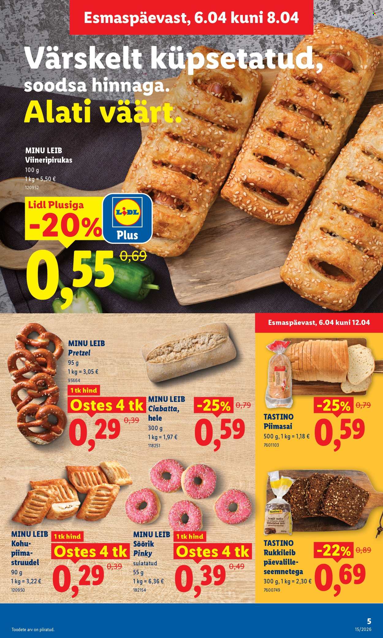 Lidl kliendileht - 06.04.2026 - 12.04.2026. Lehekülg 5