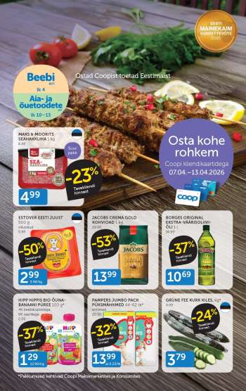 Kaupluse Coop kliendileht - 07.04.2026 - 13.04.2026.