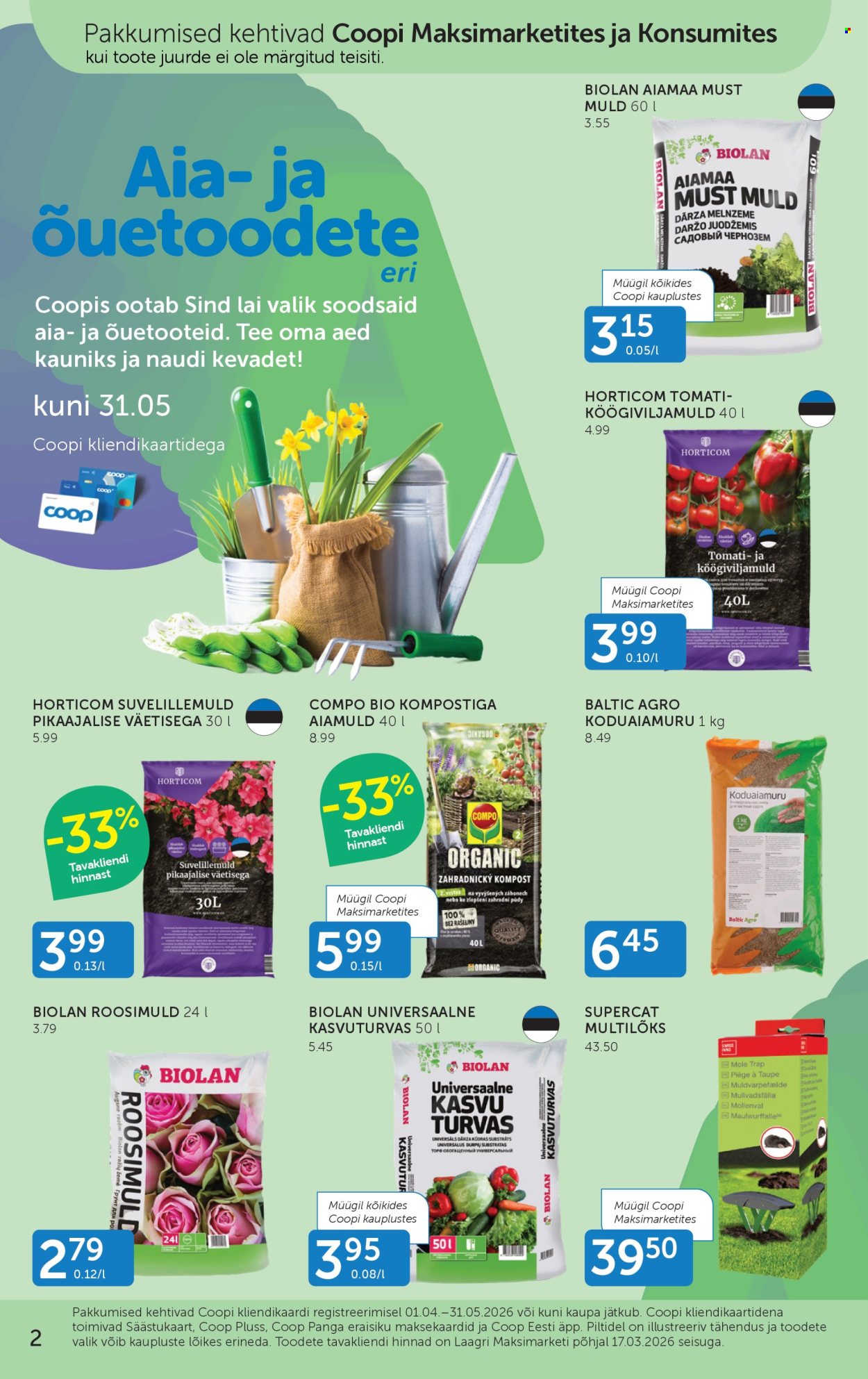 Coop kliendileht - 01.04.2026 - 31.05.2026. Lehekülg 2