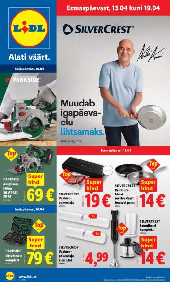 Kaupluse Lidl kliendileht - 13.04.2026 - 19.04.2026.