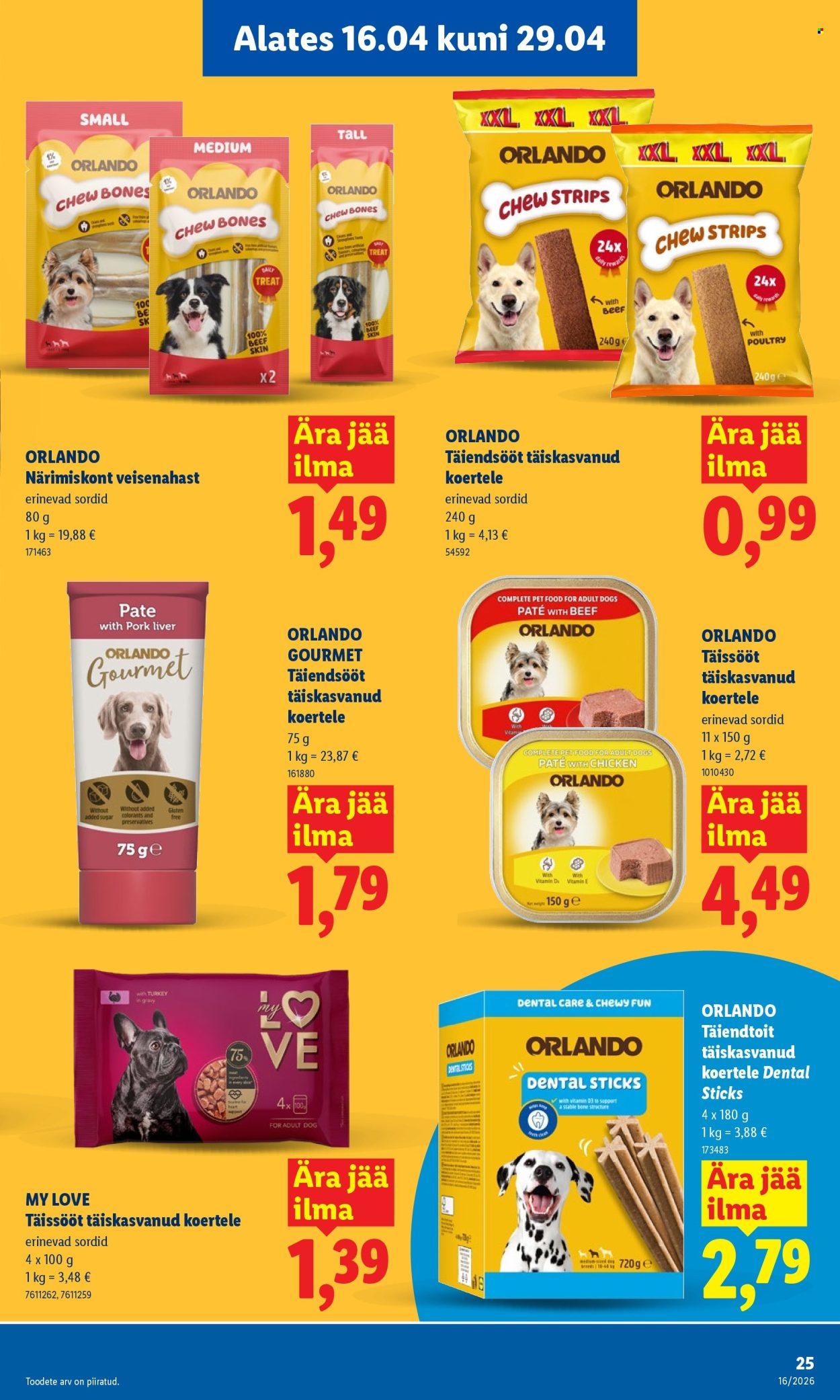 Lidl kliendileht - 13.04.2026 - 19.04.2026. Lehekülg 25