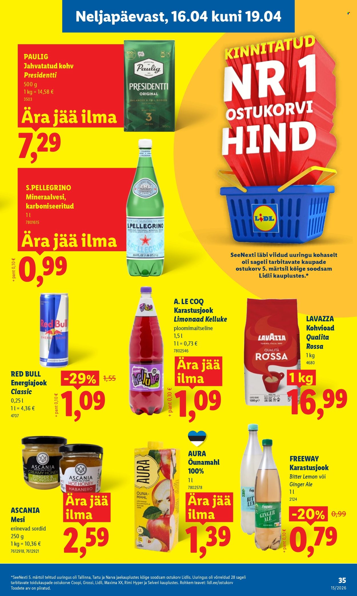 Lidl kliendileht - 13.04.2026 - 19.04.2026. Lehekülg 35