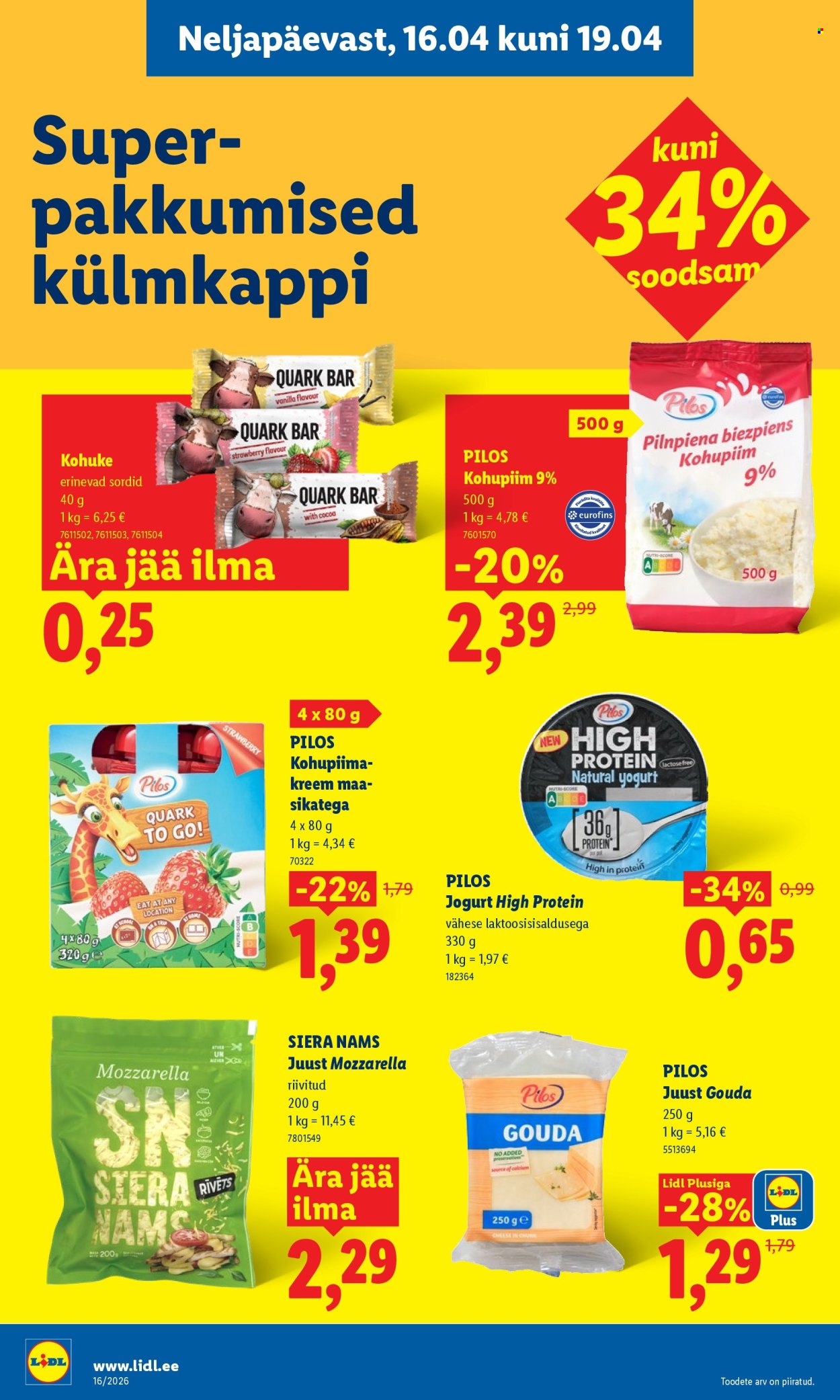 Lidl kliendileht - 13.04.2026 - 19.04.2026. Lehekülg 36