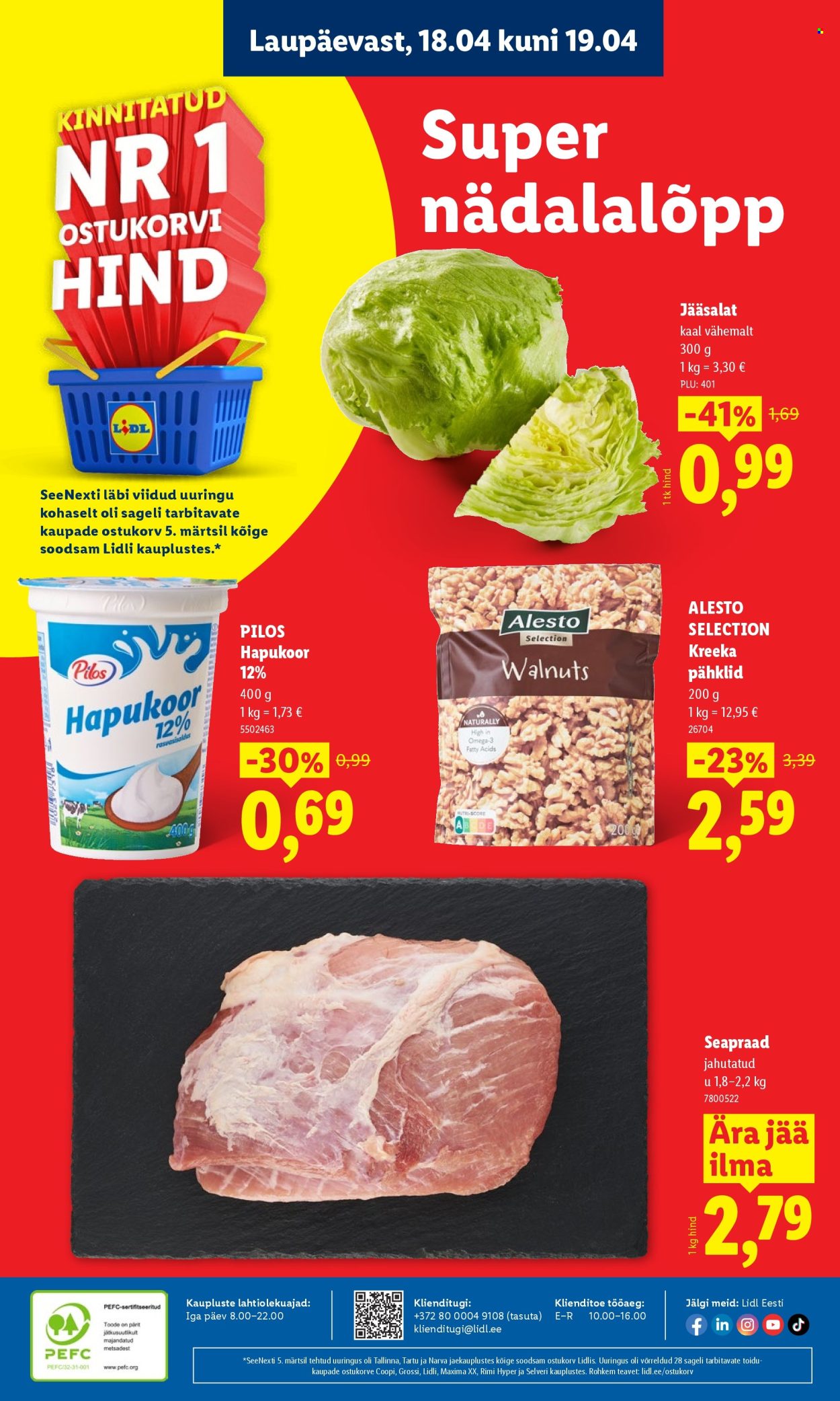 Lidl kliendileht - 13.04.2026 - 19.04.2026. Lehekülg 44