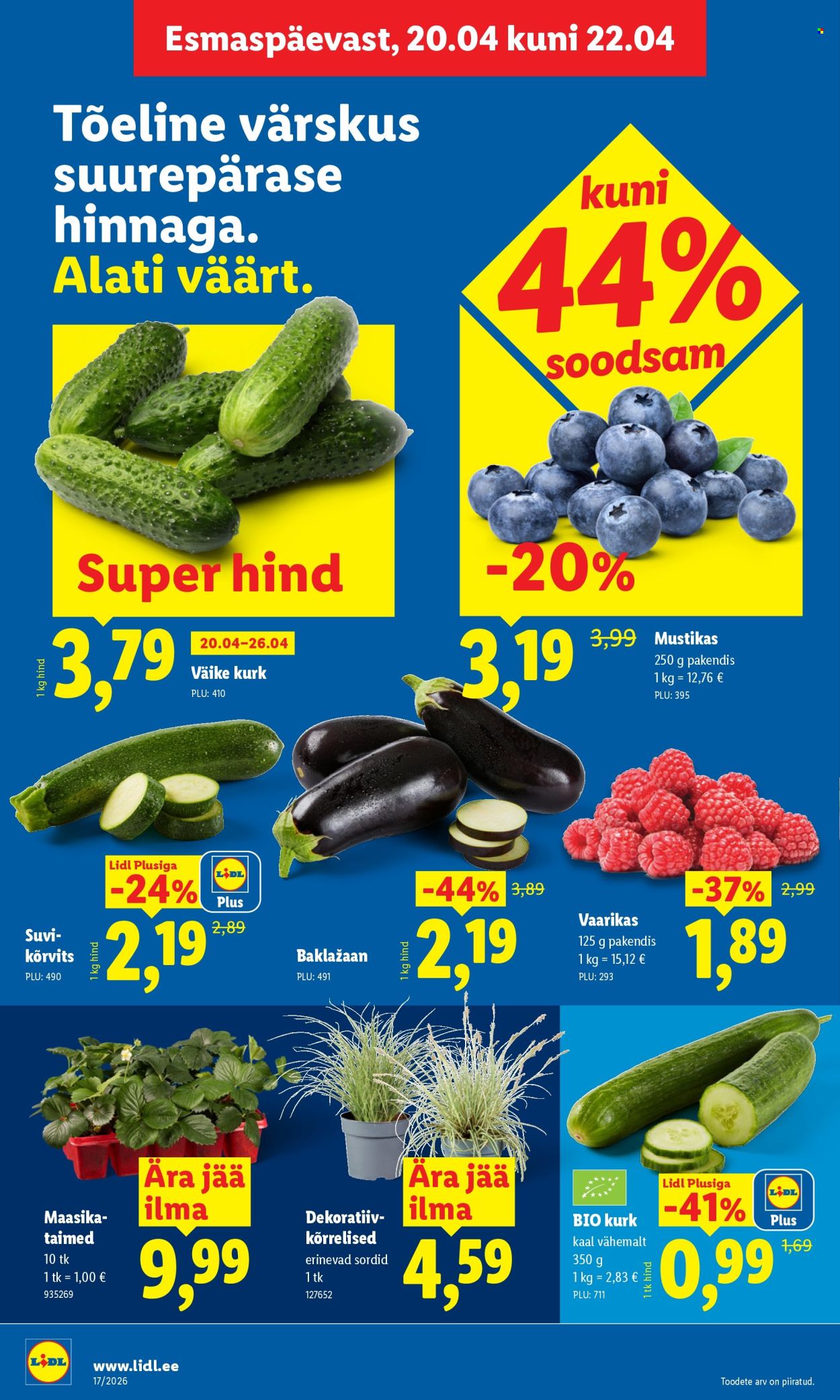 Lidl kliendileht - 20.04.2026 - 26.04.2026. Lehekülg 4