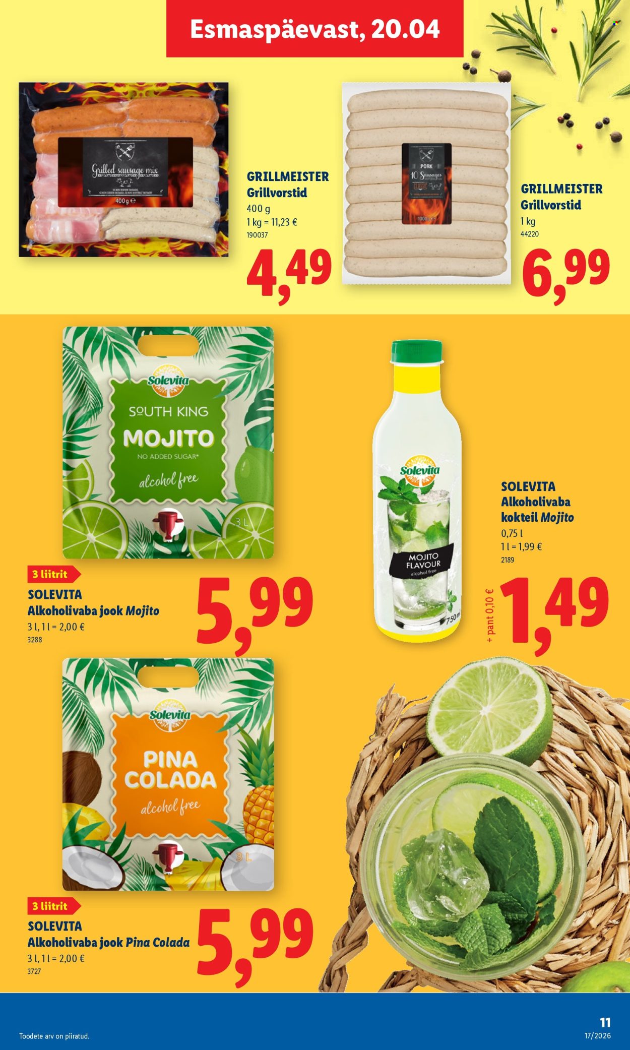 Lidl kliendileht - 20.04.2026 - 26.04.2026. Lehekülg 11