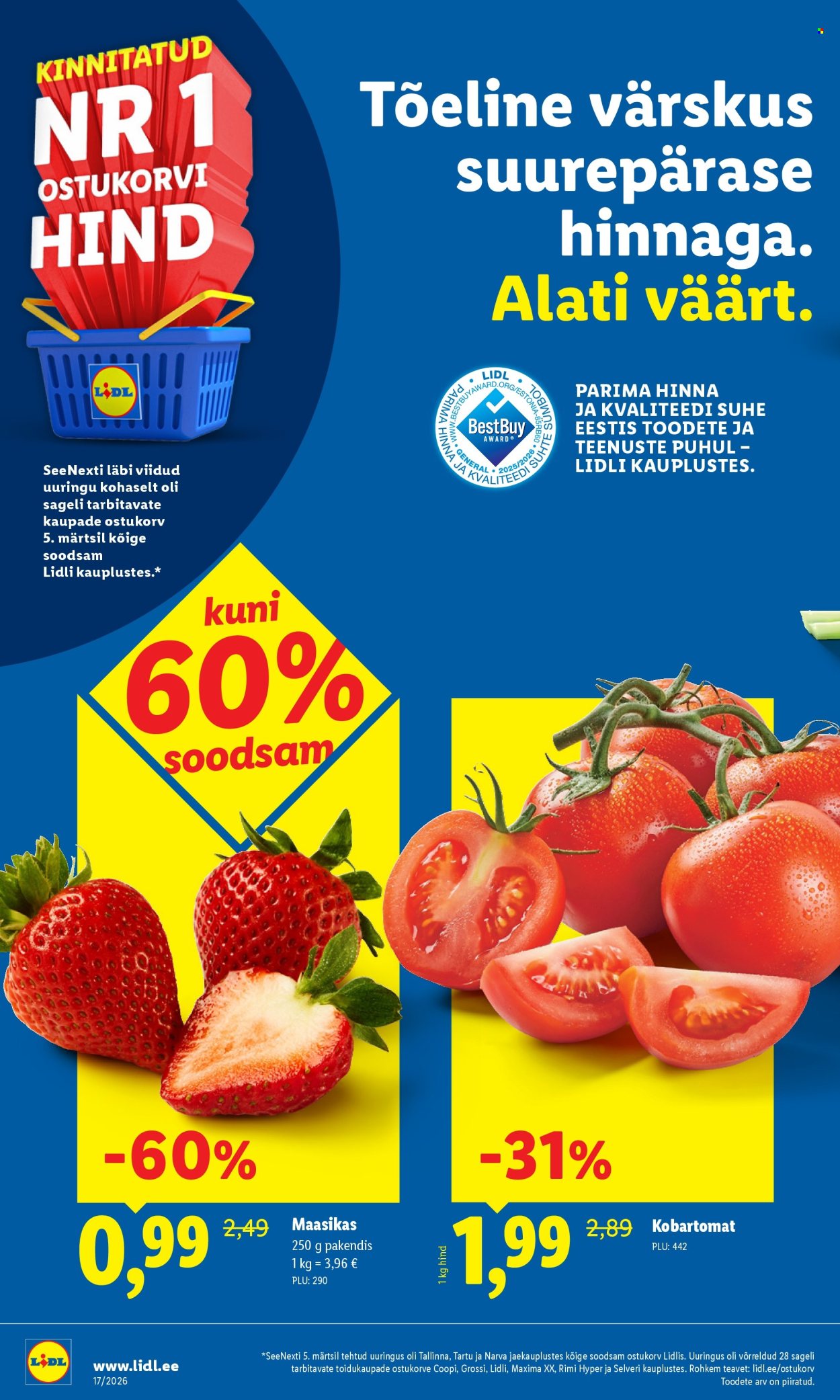 Lidl kliendileht - 20.04.2026 - 26.04.2026. Lehekülg 40