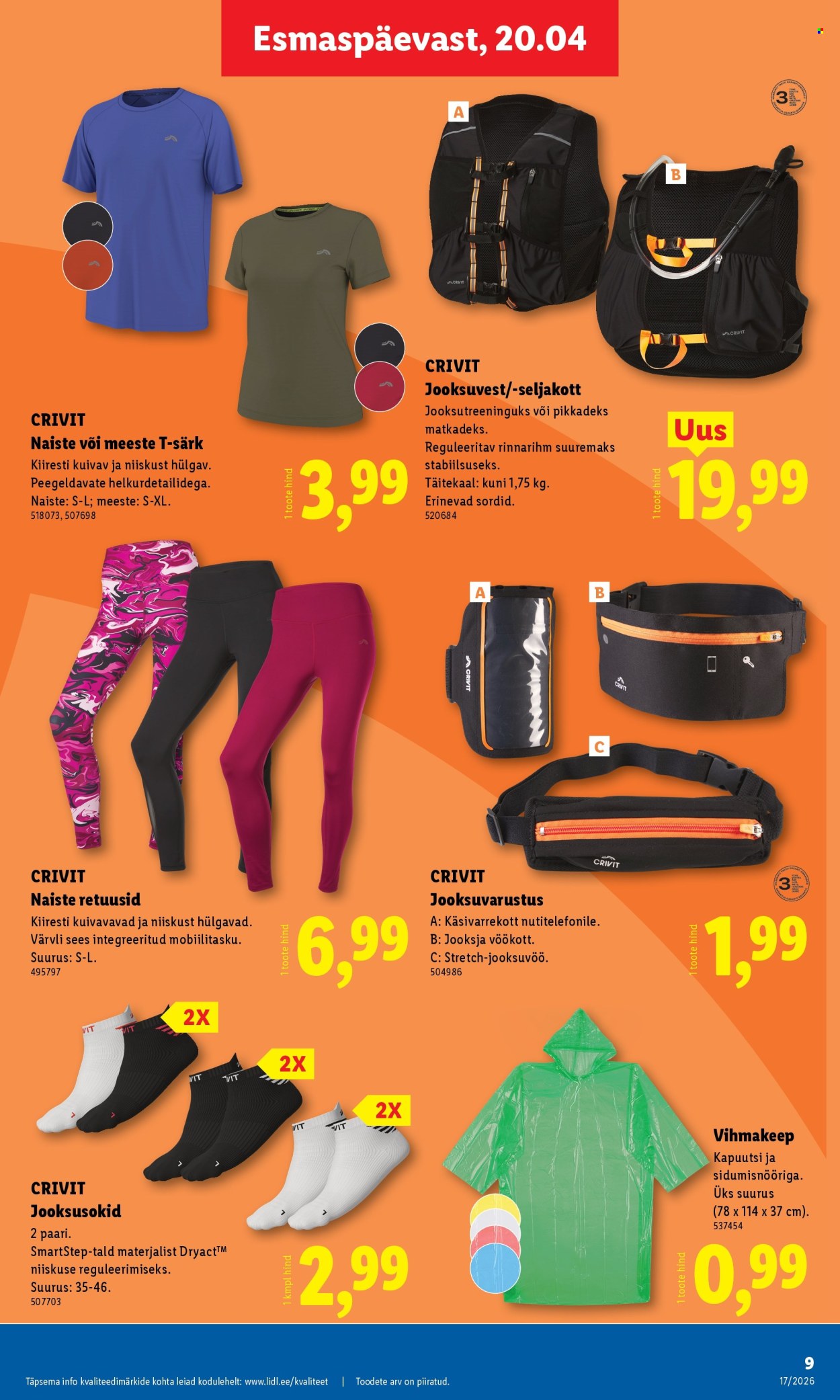 Lidl kliendileht - 20.04.2026 - 26.04.2026. Lehekülg 9