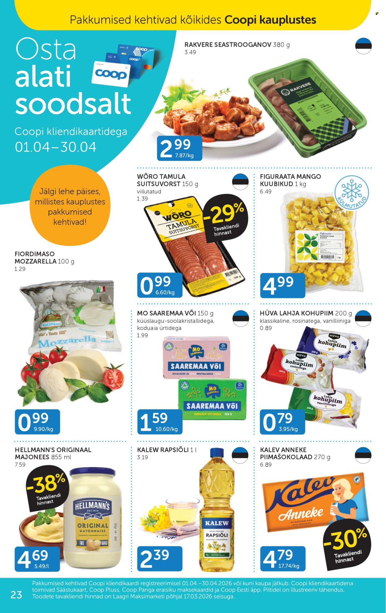 Coop kliendileht - 21.04.2026 - 27.04.2026. Lehekülg 23