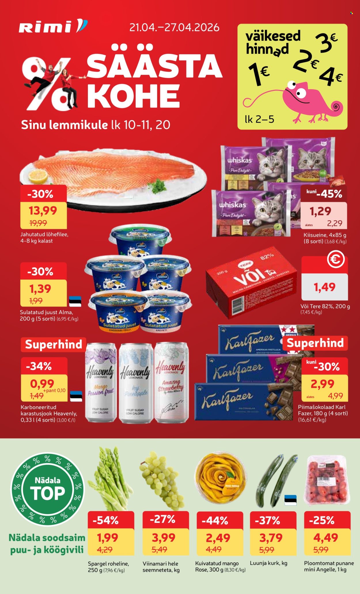 Rimi kliendileht - 21.04.2026 - 27.04.2026. Lehekülg 1
