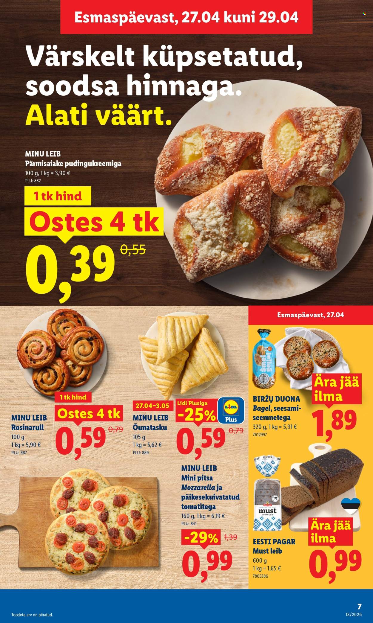 Lidl kliendileht - 27.04.2026 - 03.05.2026. Lehekülg 7