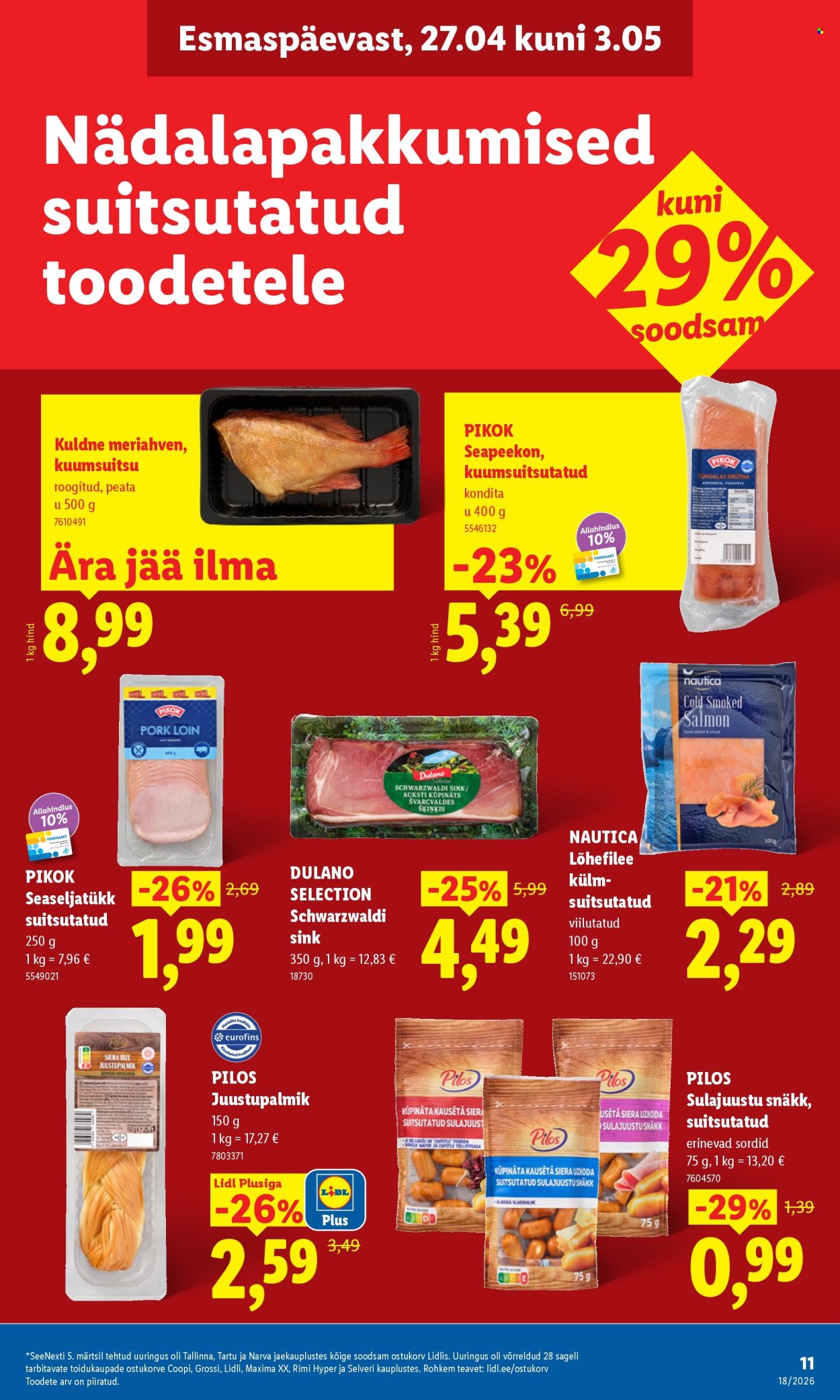 Lidl kliendileht - 27.04.2026 - 03.05.2026. Lehekülg 11