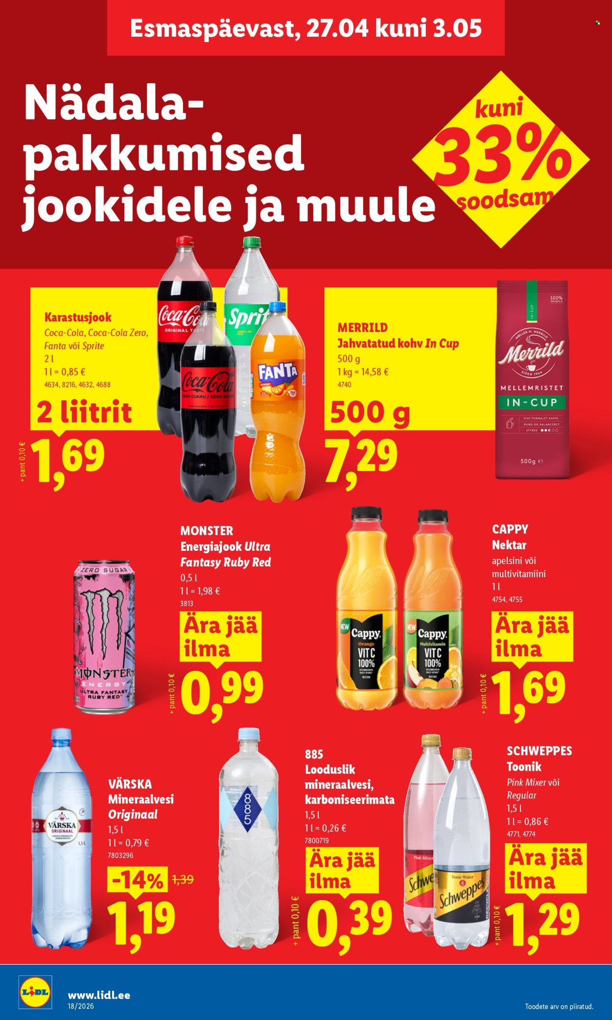 Lidl kliendileht - 27.04.2026 - 03.05.2026. Lehekülg 14