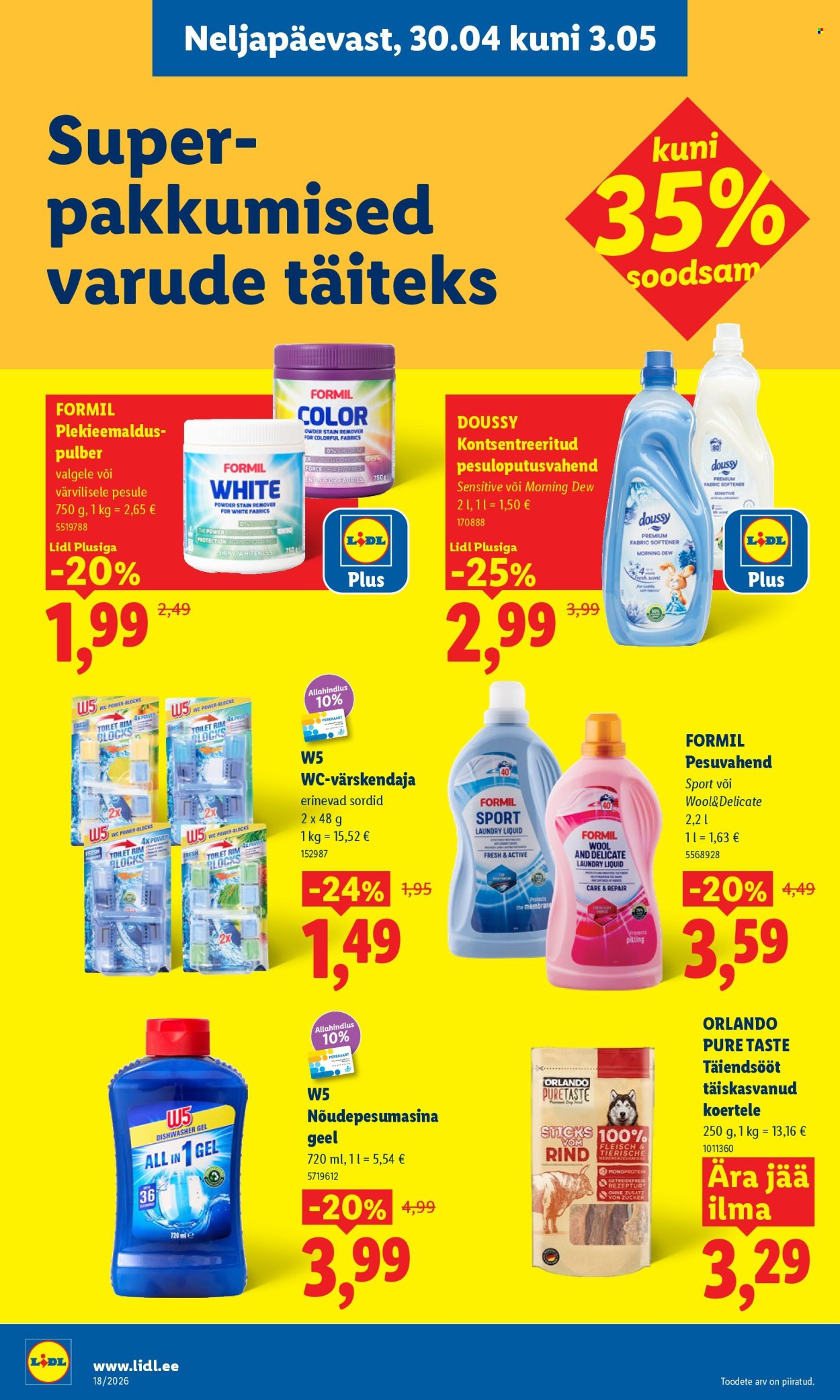 Lidl kliendileht - 27.04.2026 - 03.05.2026. Lehekülg 24