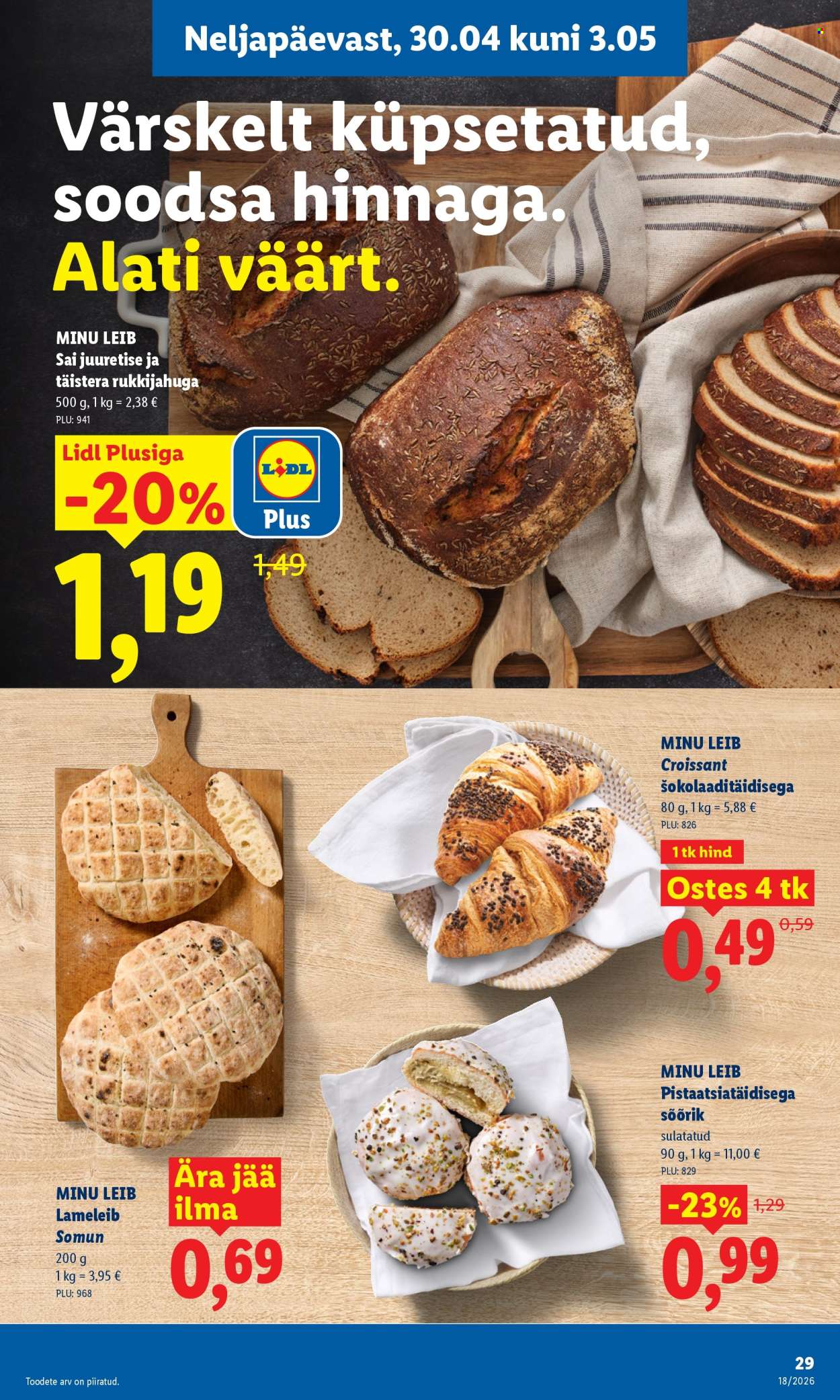 Lidl kliendileht - 27.04.2026 - 03.05.2026. Lehekülg 29