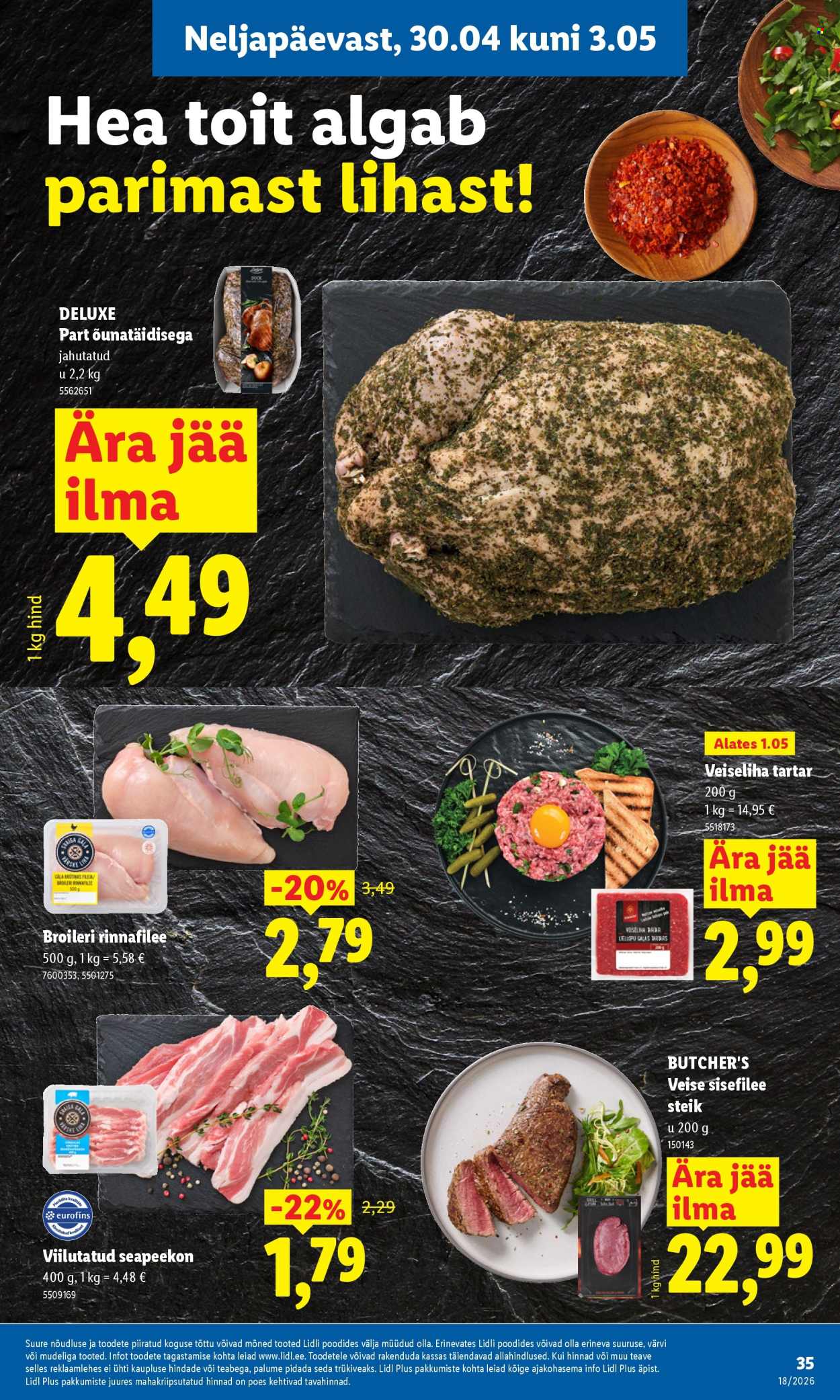 Lidl kliendileht - 27.04.2026 - 03.05.2026. Lehekülg 35