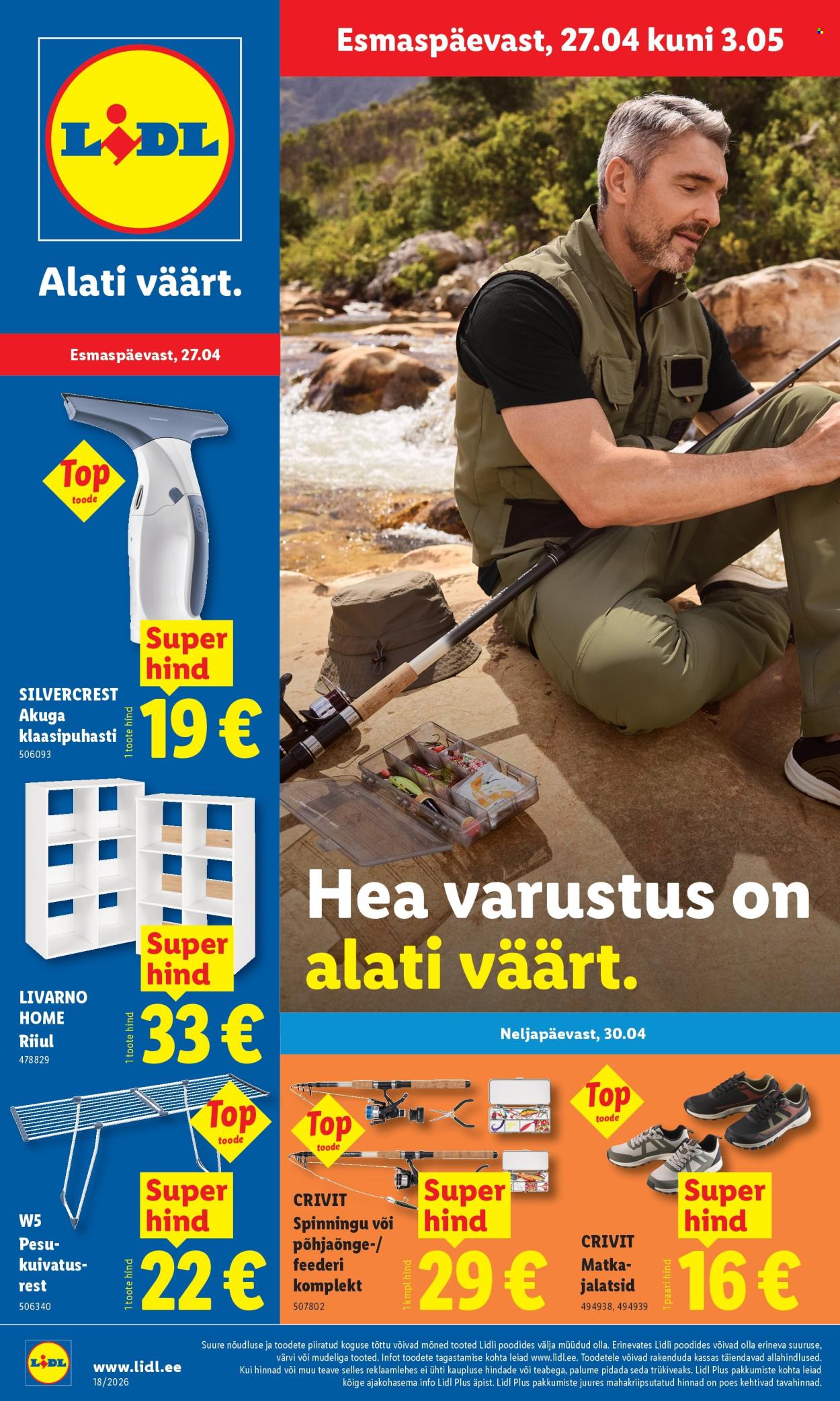 Lidl kliendileht - 27.04.2026 - 03.05.2026. Lehekülg 1