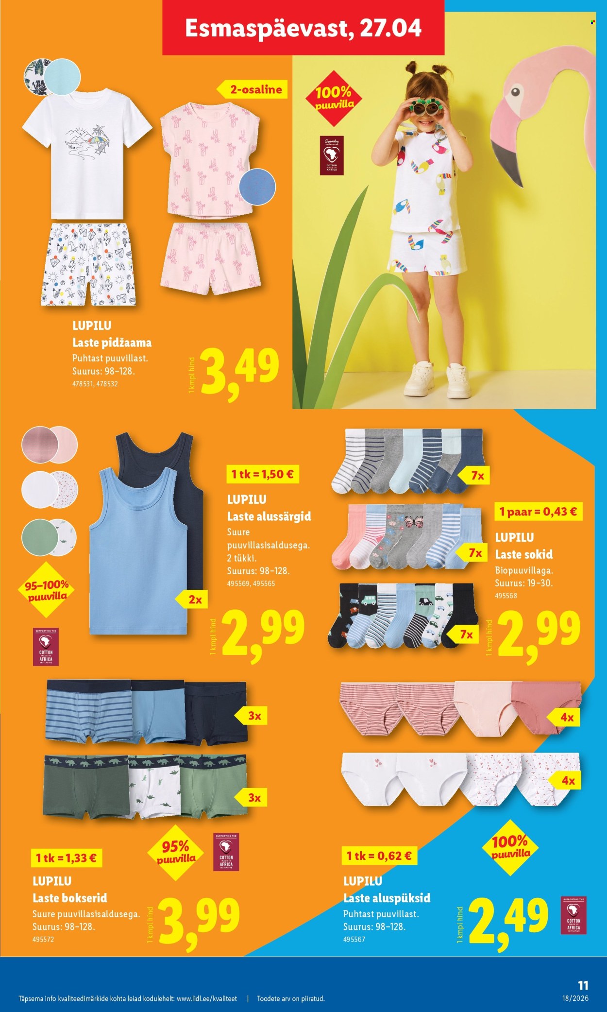 Lidl kliendileht - 27.04.2026 - 03.05.2026. Lehekülg 11