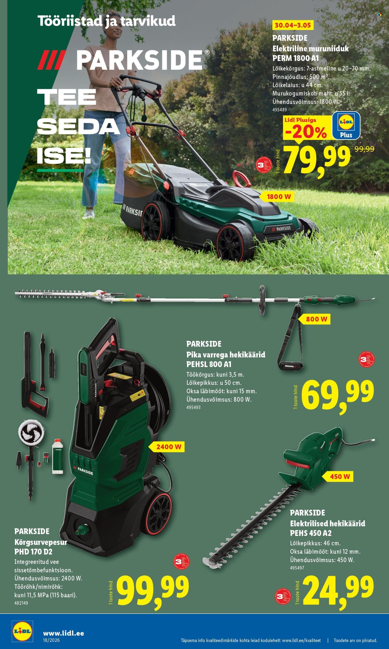 Lidl kliendileht - 27.04.2026 - 03.05.2026. Lehekülg 18