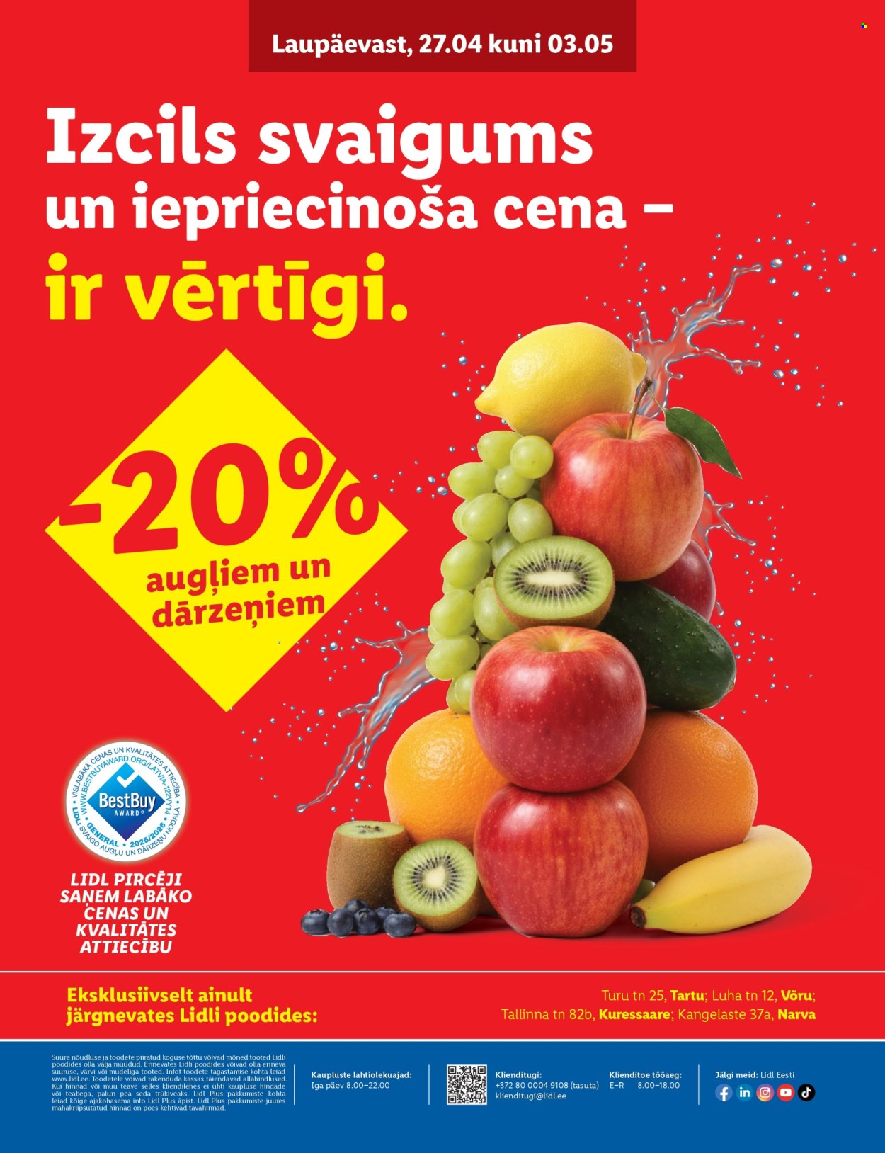 Lidl kliendileht - 27.04.2026 - 03.05.2026. Lehekülg 2
