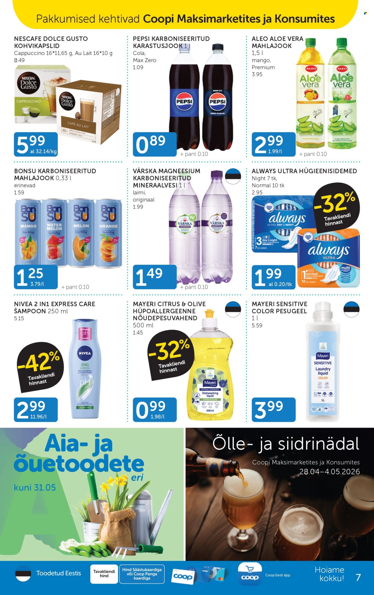 Coop kliendileht - 28.04.2026 - 04.05.2026. Lehekülg 7