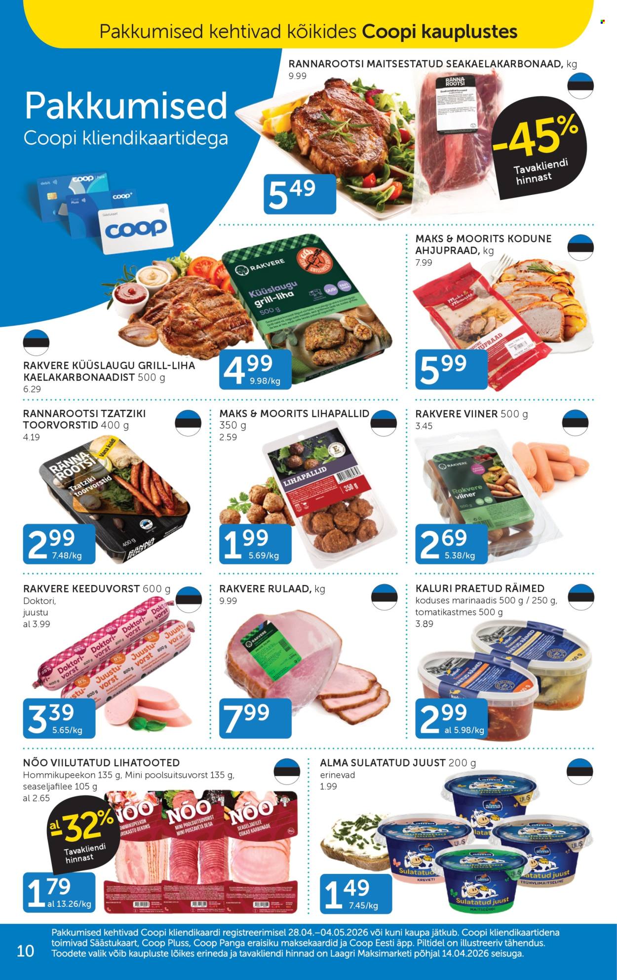 Coop kliendileht - 28.04.2026 - 04.05.2026. Lehekülg 10