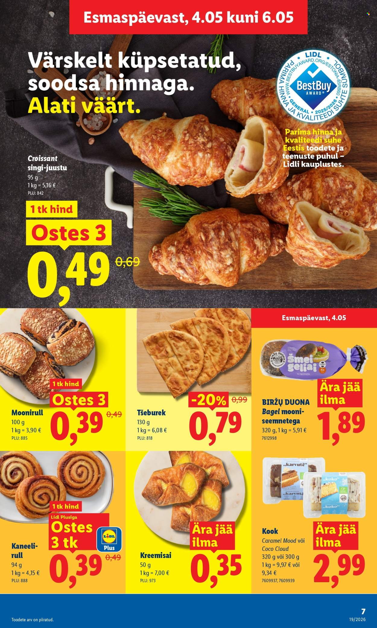 Lidl kliendileht - 04.05.2026 - 10.05.2026. Lehekülg 7