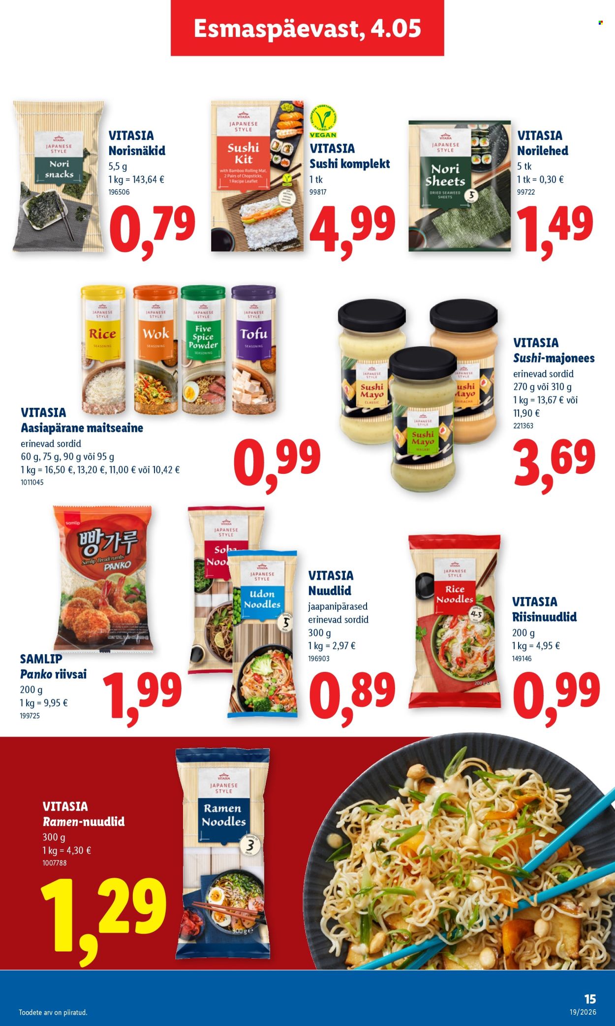 Lidl kliendileht - 04.05.2026 - 10.05.2026. Lehekülg 15