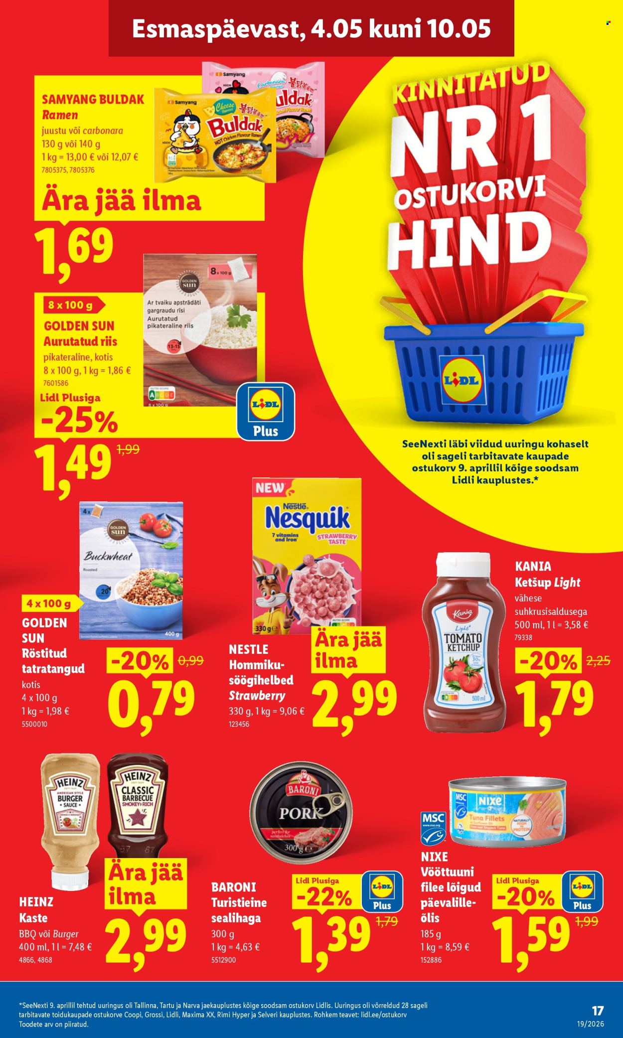 Lidl kliendileht - 04.05.2026 - 10.05.2026. Lehekülg 17